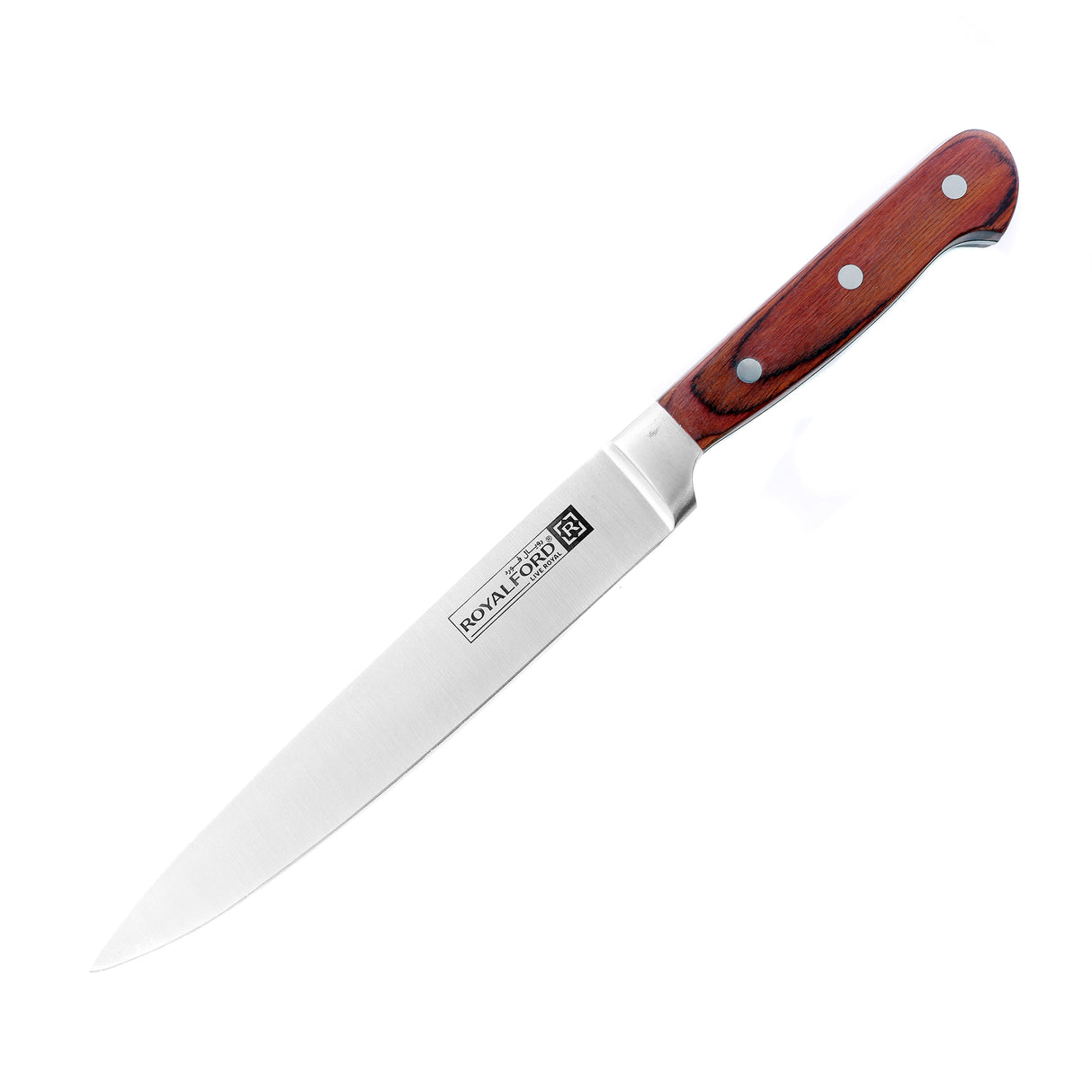Royalford RF4111 Utility Knife - All Purpose Small Kitchen Knife - Ultra Sharp Stainless Steel Blade, 8 Inch - Cooking Knife with Ergonomic Handle, Chef Knife, Suitable for Home and Restaurant