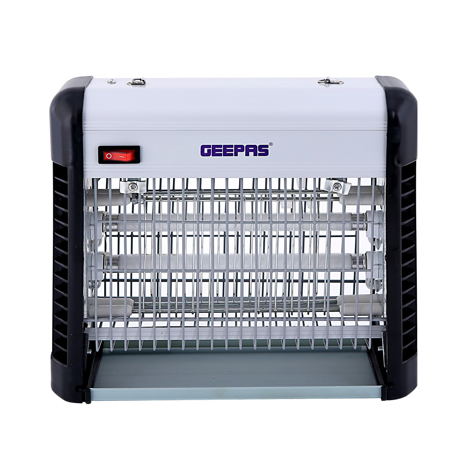 Geepas GBK1131N Electric Bug Killer | 12W Power Insect Killer with Safety Grill | Chemical-Free| Energy Efficient Mosquito & Fly Trap for Home & Office | 2 Years Warranty