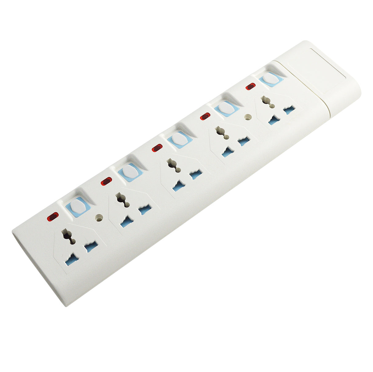 Geepas 5 Way Extension Socket 13A | 4 Power Switches with LED Indicators, 3m Extra Long Cord, Overcurrent Protection, Ideal for Home, Office & Electronic Devices
