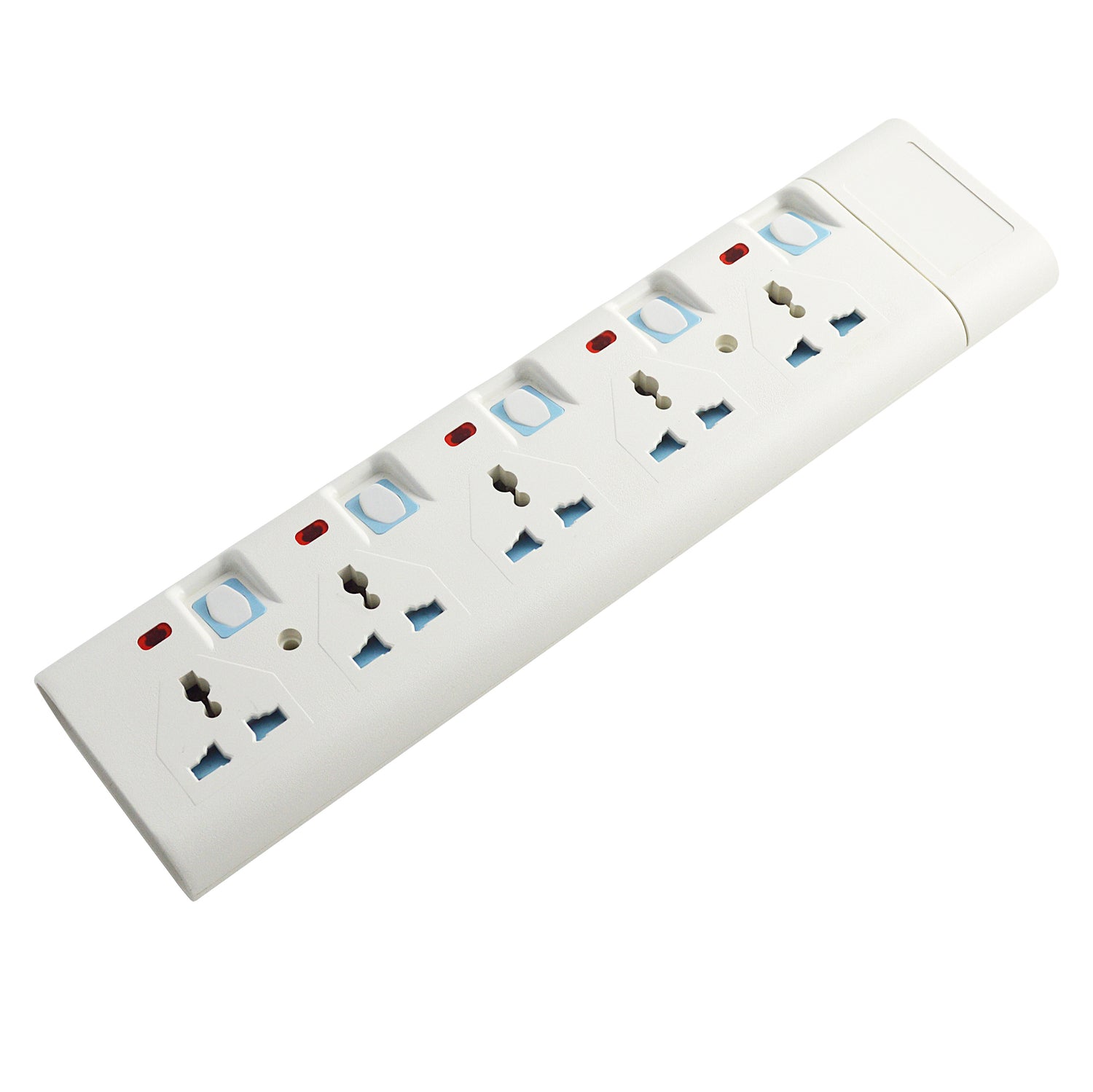 Geepas 5 Way Extension Socket 13A | 4 Power Switches with LED Indicators, 3m Extra Long Cord, Overcurrent Protection, Ideal for Home, Office & Electronic Devices