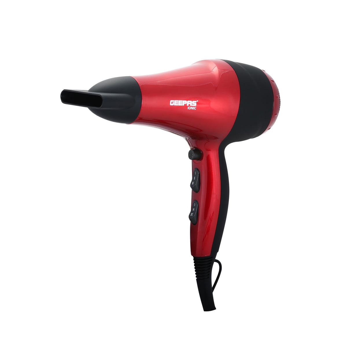 Geepas Ionic Hair Dryer - Professional Conditioning Hair Dryer for Frizz Free Styling with Concentrator - 2-Speed & 3 Temperature Settings, Cool Shot Function - 2000W - Powerful 2-Years Warranty