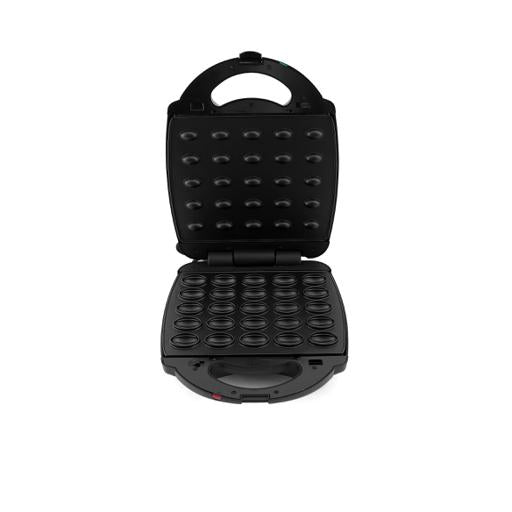 Geepas Nut Maker GNM6158 | 25 Pcs Capacity| 1400W Powerful Nut Snack Maker with  Non-Stick Plates | Cool-Touch Housing | Skid-Resistant Base| Compact Upright Storage