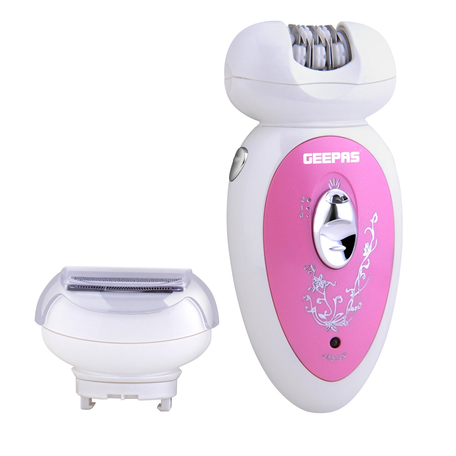 Geepas GLS8679 2 in 1 Rechargeable Ladies Epilator Set