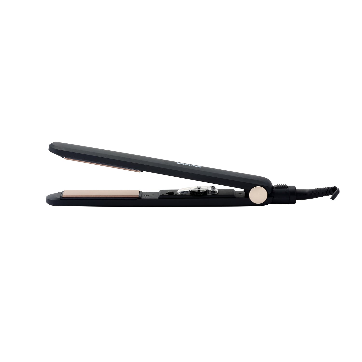 Geepas GHS86015 Easy-Style Hair Straightener with Ceramic Coated Plates, Adjustable Temperature 230°C, Lockable Handle & 360° Swivel Cord – 2 Year Warranty