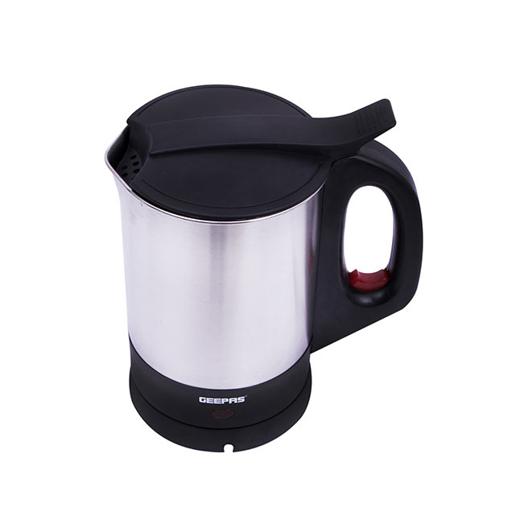 Geepas GK165 Stainless Steel Electric Kettle | 1.8L Large Capacity| Fast Boiling| Durable Body| Automatic Cut-Off Safety Feature| Easy to Use Design| 2 Years Warranty