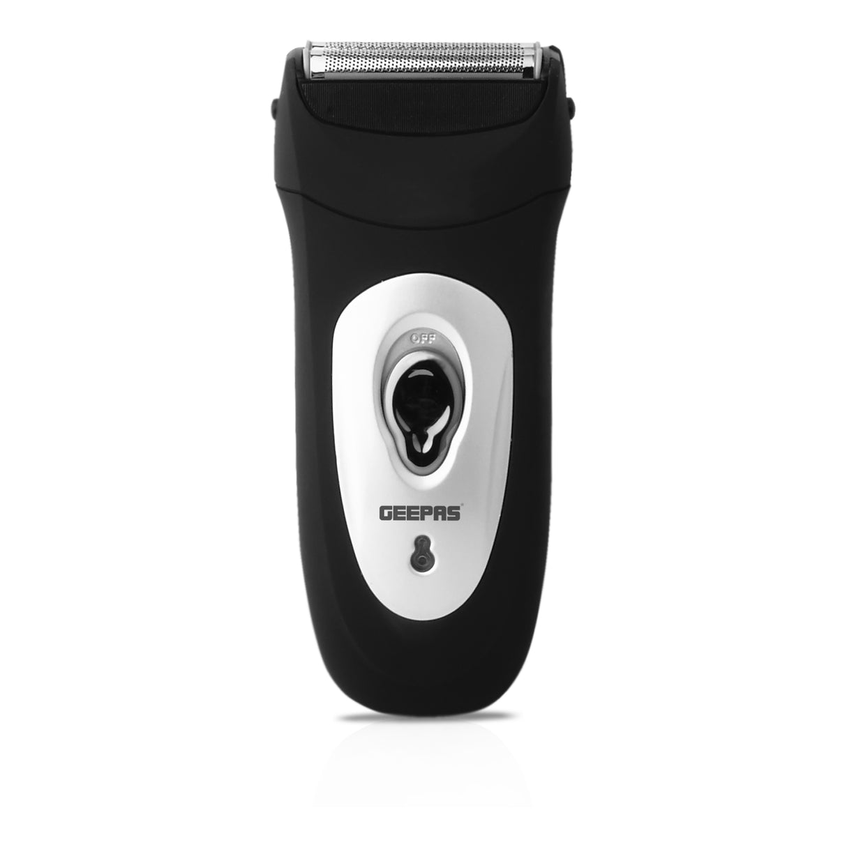 Geepas Men’s Electric Foil Shaver - Mini Travel Rechargeable Precision Foil Shaver with Sideburn Trimmer for Beard & Stubble  - Cordless Electric Beard Razor - Reciprocating Trimmer - 2 Year Warranty