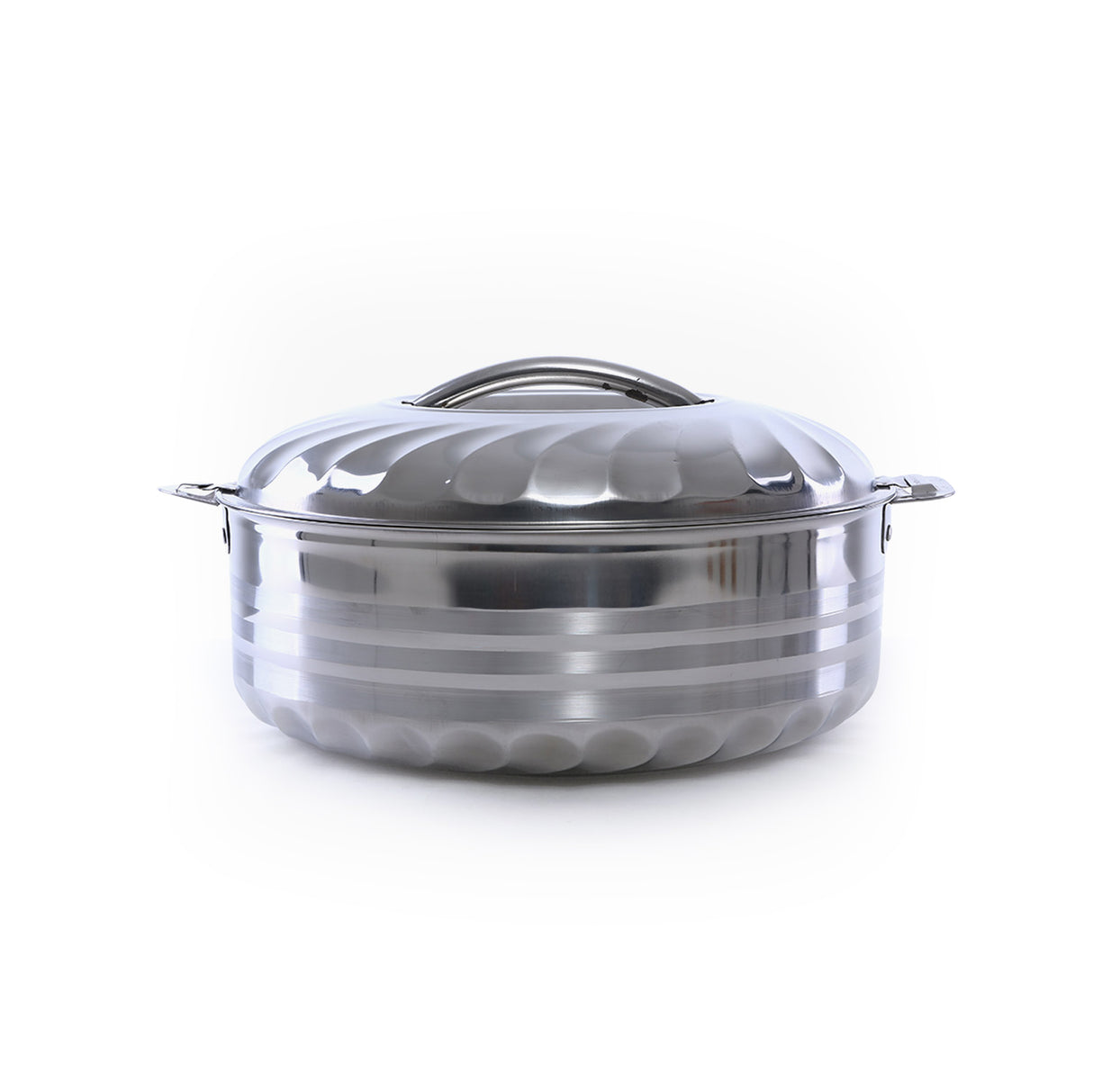 Royalford RF5934 7.5L Stainless Steel Esteelo Hot Pot Thick Wall Hot Pot | Serving Dishes with Lids | Hot Food Storage Containers & Warmers with Comfortable Handle | Storage Saver for Everyday Use