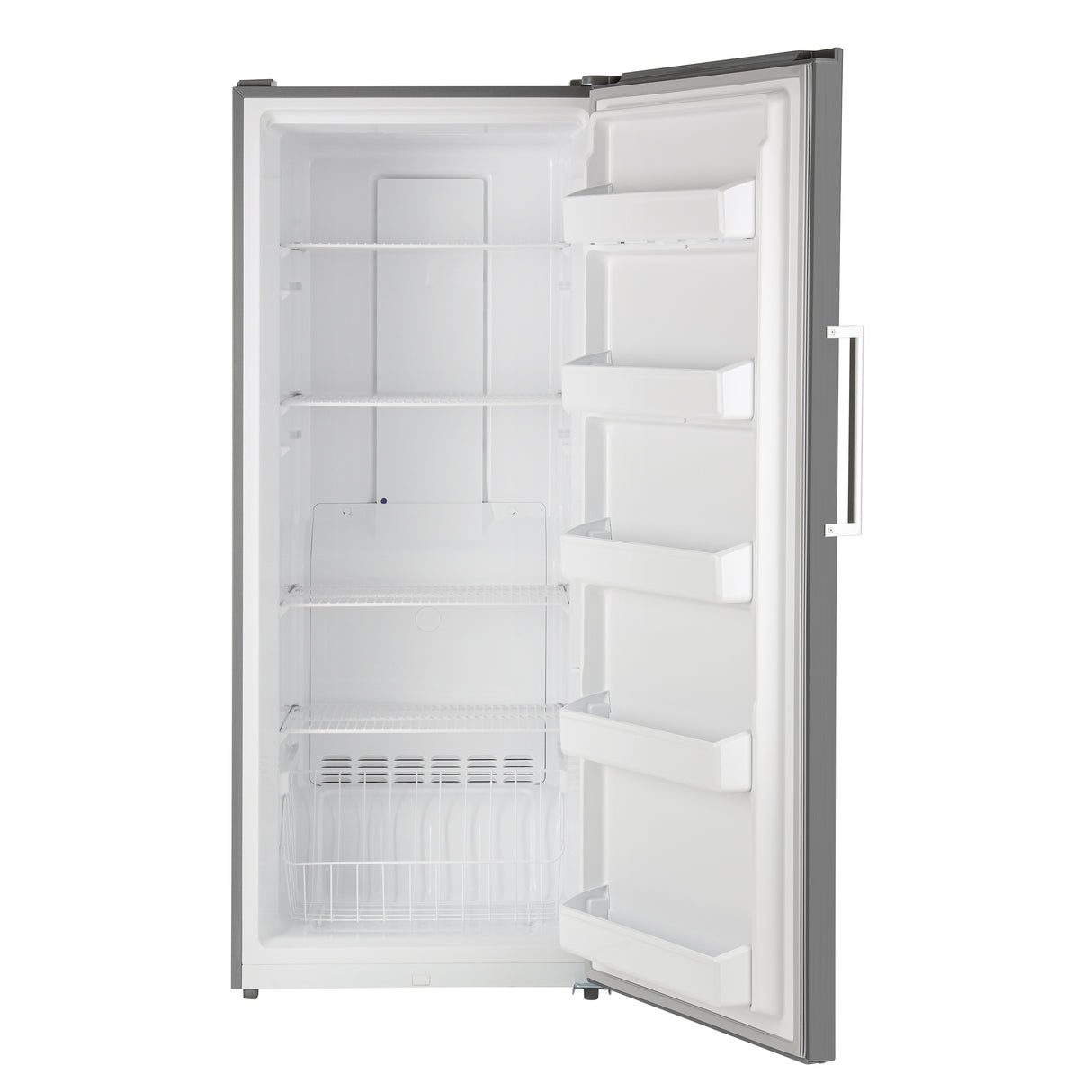Geepas GRFU5125XHN 500L No Frost Convertible Upright Freezer with inverter compressor, LED display. Perfect for large storage needs with energy-efficient performance