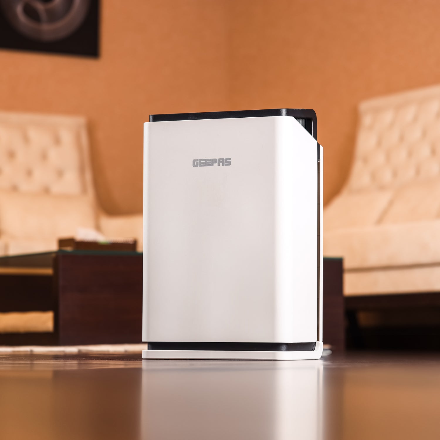 Geepas GAP16023  Air Purifier | HEPA Filter for Dust, Pollen & Odors | UV Sterilization Function | Auto Mode | Touch Control | Quiet Operation  | 1 Year Warranty