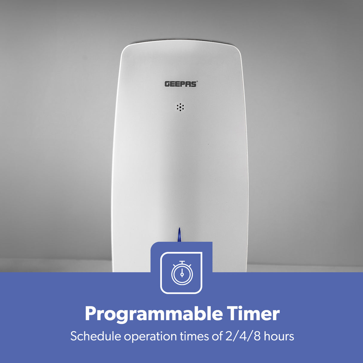 Geepas GAP63073UK Digital Air Purifier & Humidifier | 1.5L Tank Capacity | WiFi Control | 3-Speed Settings | Auto Humidity Sensor | Quiet Operation | 2 Years Warranty