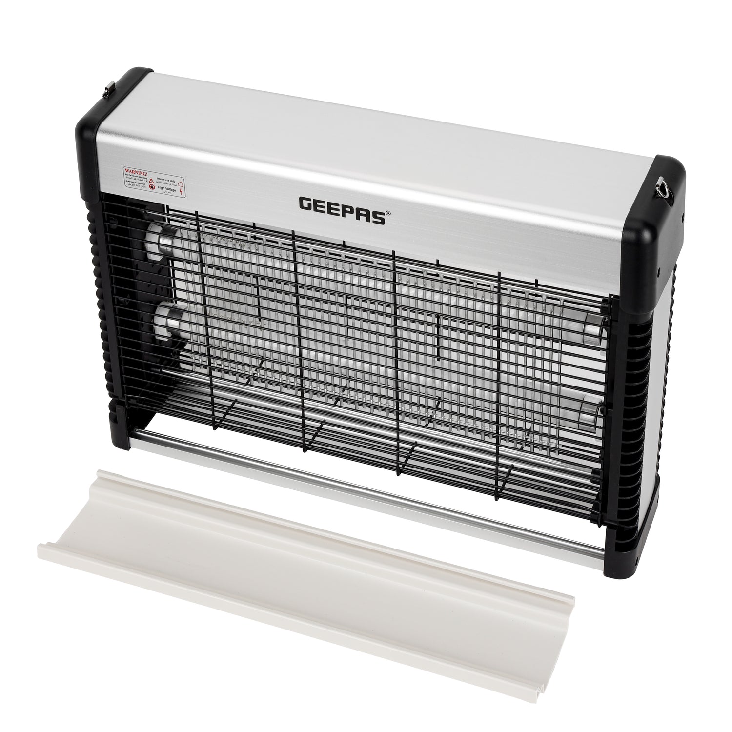 Geepas GBK1133N Electric Insect Killer | 20W UV Bug Zapper with 2x10W Tubes | Pollution-Free, Low Power Consumption| Automatic Pest Control Device | 2 Years Warranty