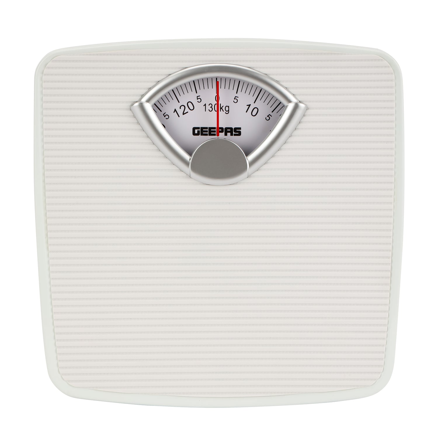 Mechanical Health Scale, 125Kg Capacity, GBS4162 | Analogue Manual Mechanical Weighting Machine for Body Weight Machine | Bathroom Scale, Large Rotating dial for Accuracy