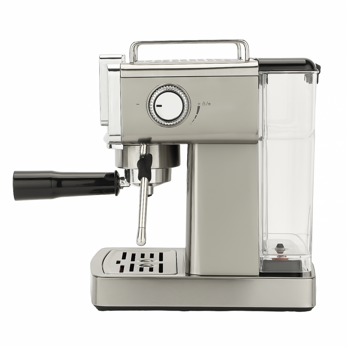 Geepas GCM41520 Espresso Coffee Machine | 20 Bar High-Pressure ULKA Pump, 1.8L Detachable Water Tank| Professional Frothing Function| Dual Cup Filter | 2 Years Warranty