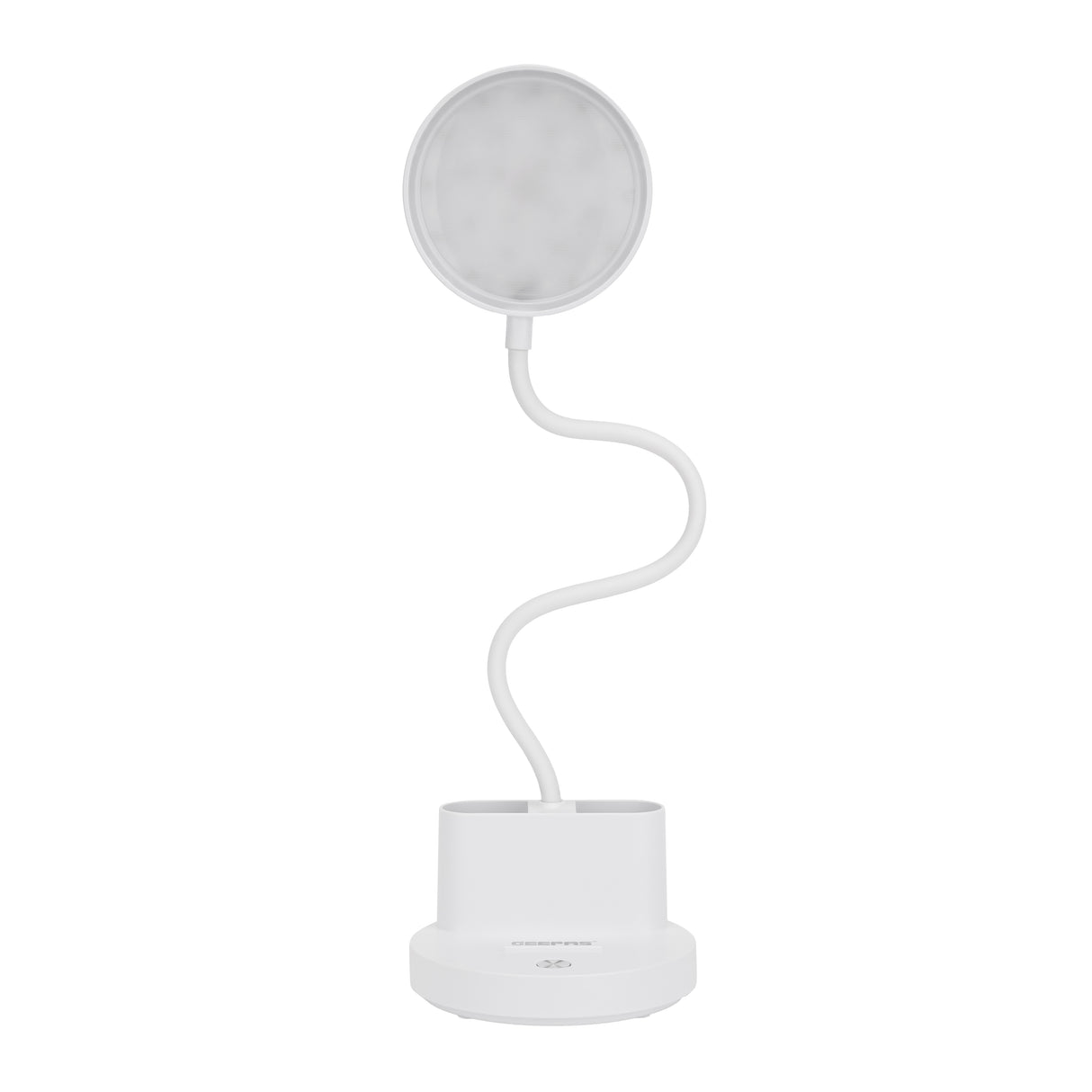 Geepas Rechargeable Reading Lamp- GDL53040/ Table Light with Phone Holder, Lithium Battery/ Perfect for Studying, Working, Travelling, Light-Weight and Compact Design
