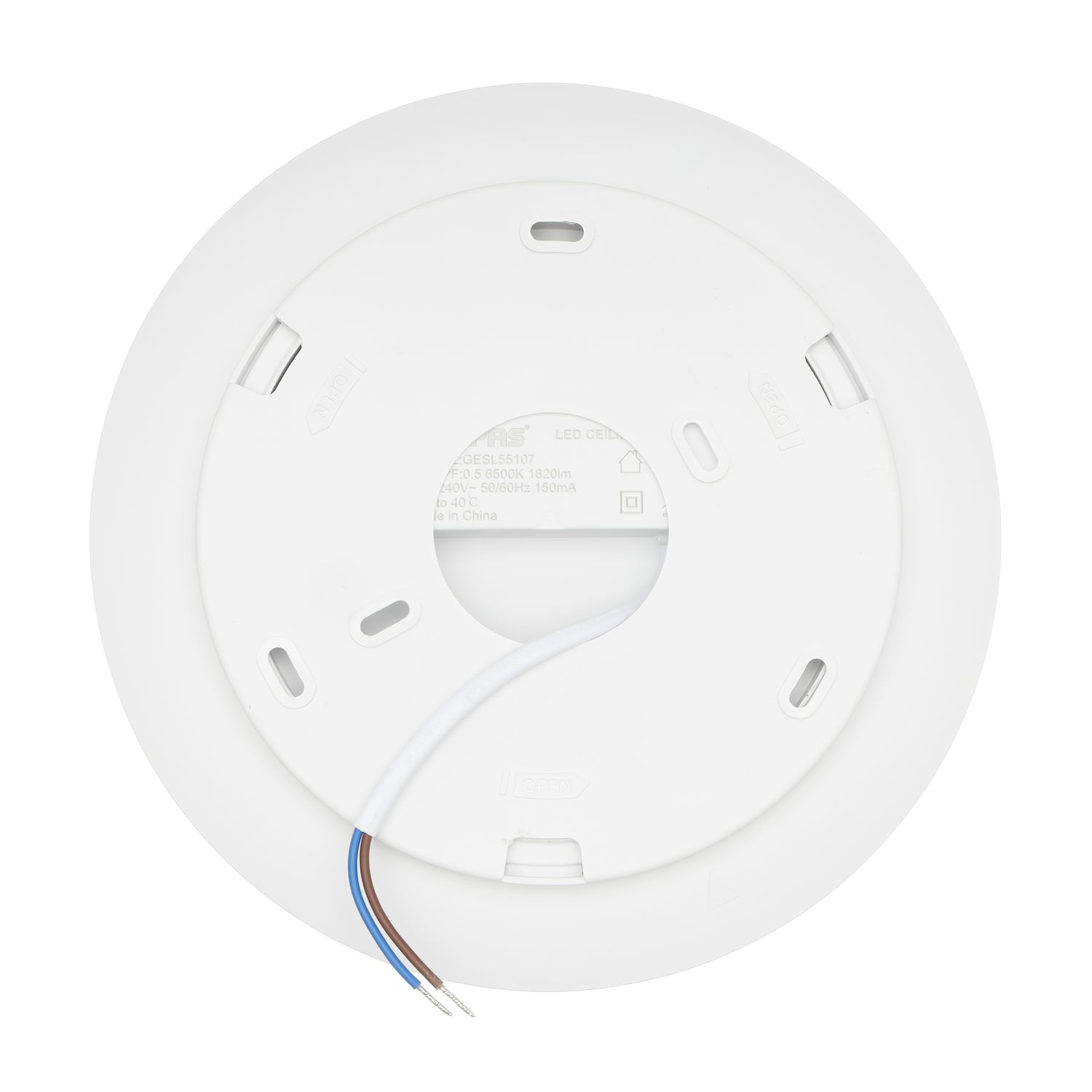 Geepas 24W LED Ceiling Light- GESL55108 | 2160 Lumens, 6500K Cool White | Energy Efficient with 25,000 Hours Lifetime | Mercury-Free, Safe & Durable | 2-Year Warranty