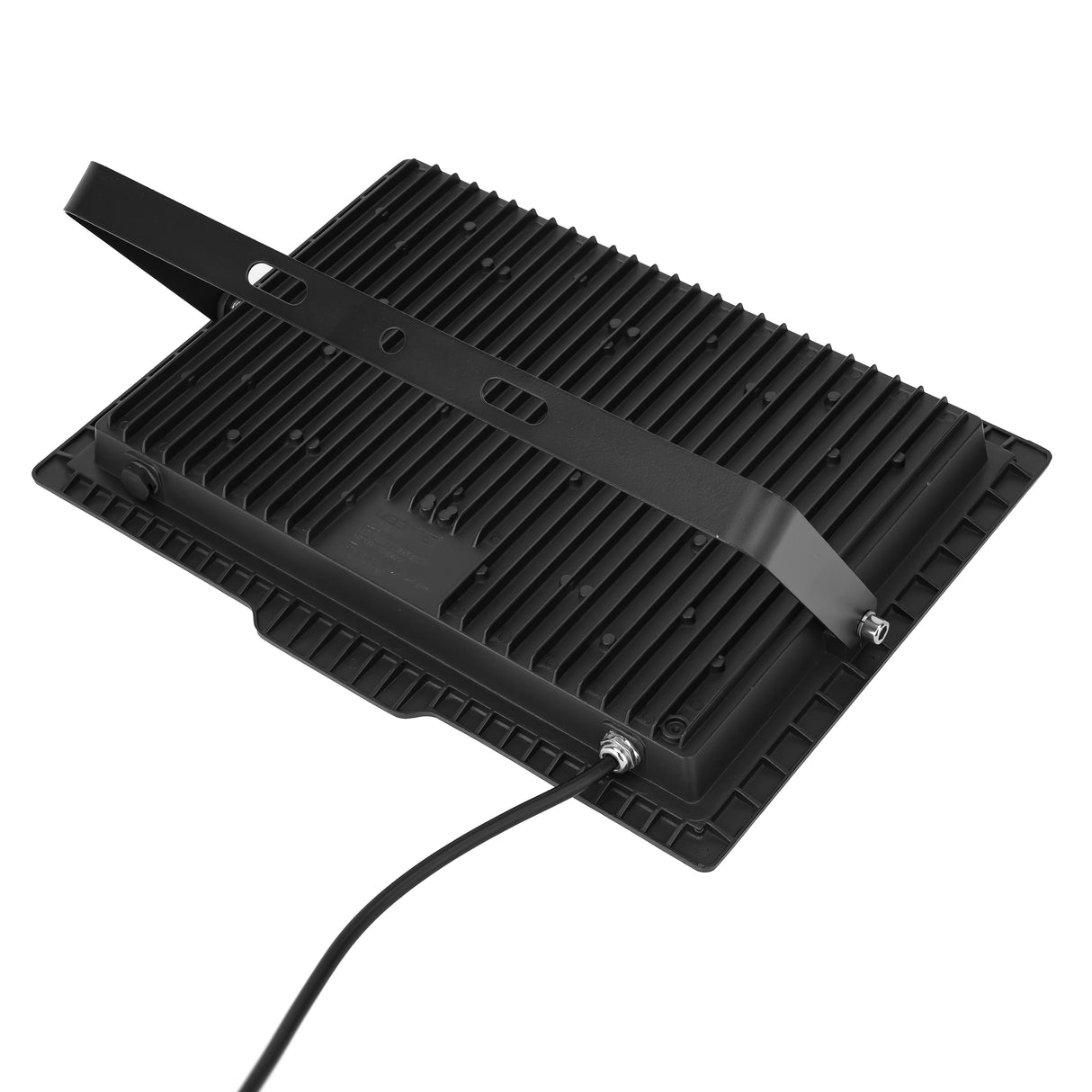 Geepas 200W LED Flood Light- GESL55121 | 1800 Lumens, 6500K | 80% Energy Efficient | Ideal for Outdoor Spaces, Sports Arenas & Parking Lots | 2 Years Warranty, Black