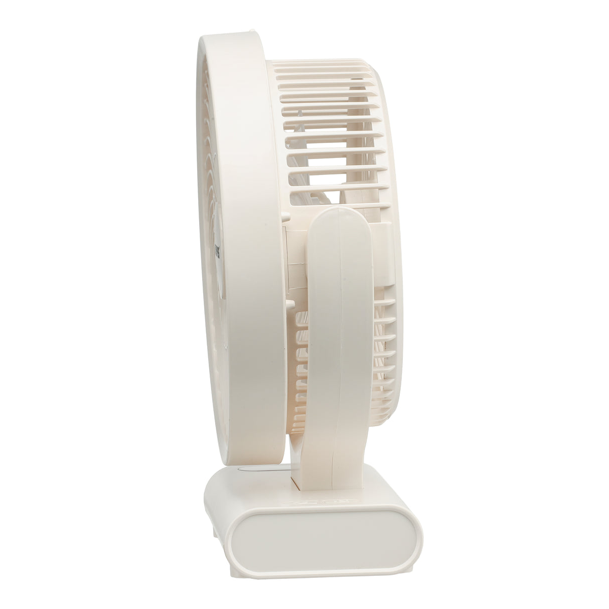 Geepas 8" Rechargeable Fan GF21123 | Up to 10H Working Time, LED Light, AC/DC Function, Smart Indicators & Overcharge Protection | Ideal for Home & Office, 2Year Warranty