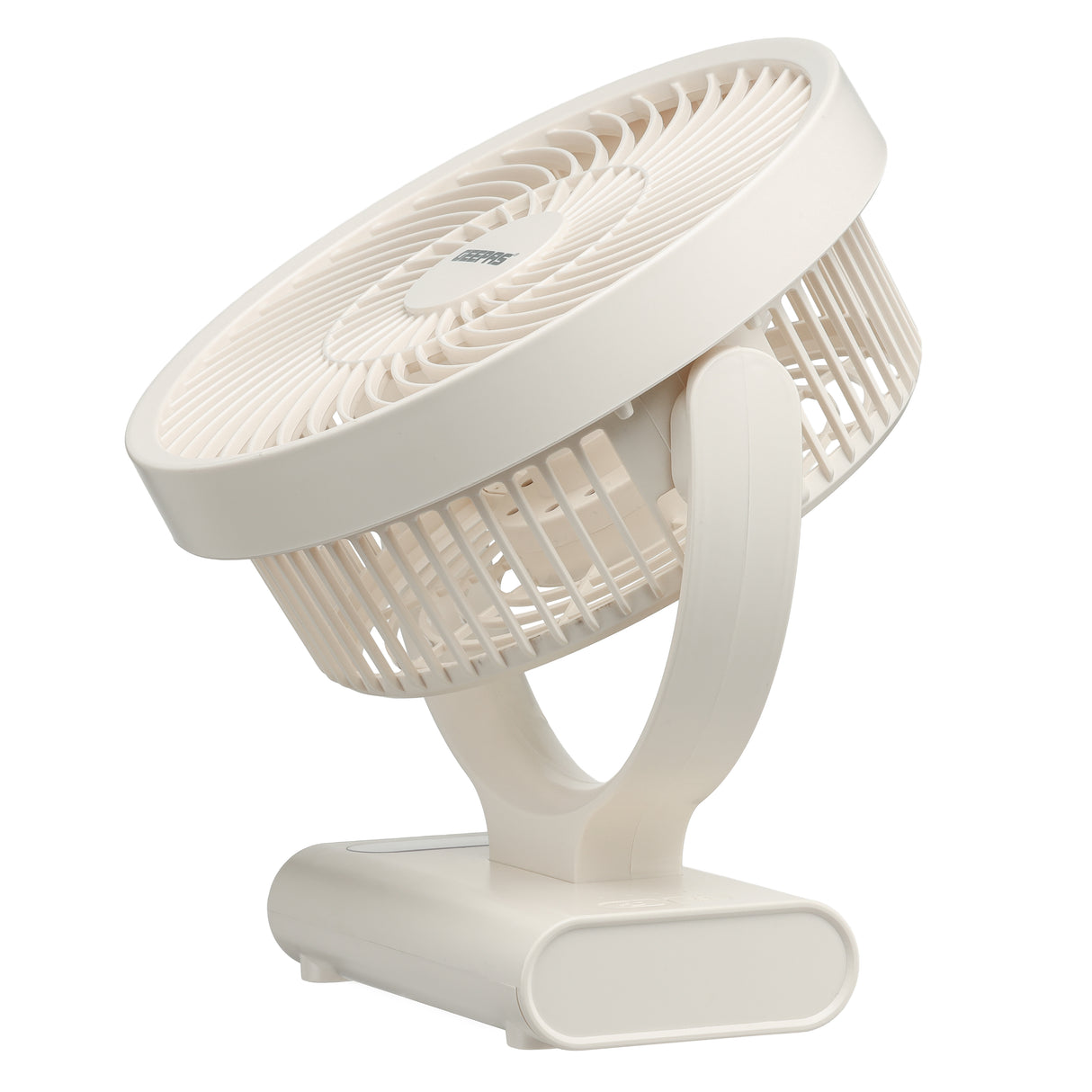 Geepas 8" Rechargeable Fan GF21123 | Up to 10H Working Time, LED Light, AC/DC Function, Smart Indicators & Overcharge Protection | Ideal for Home & Office, 2Year Warranty