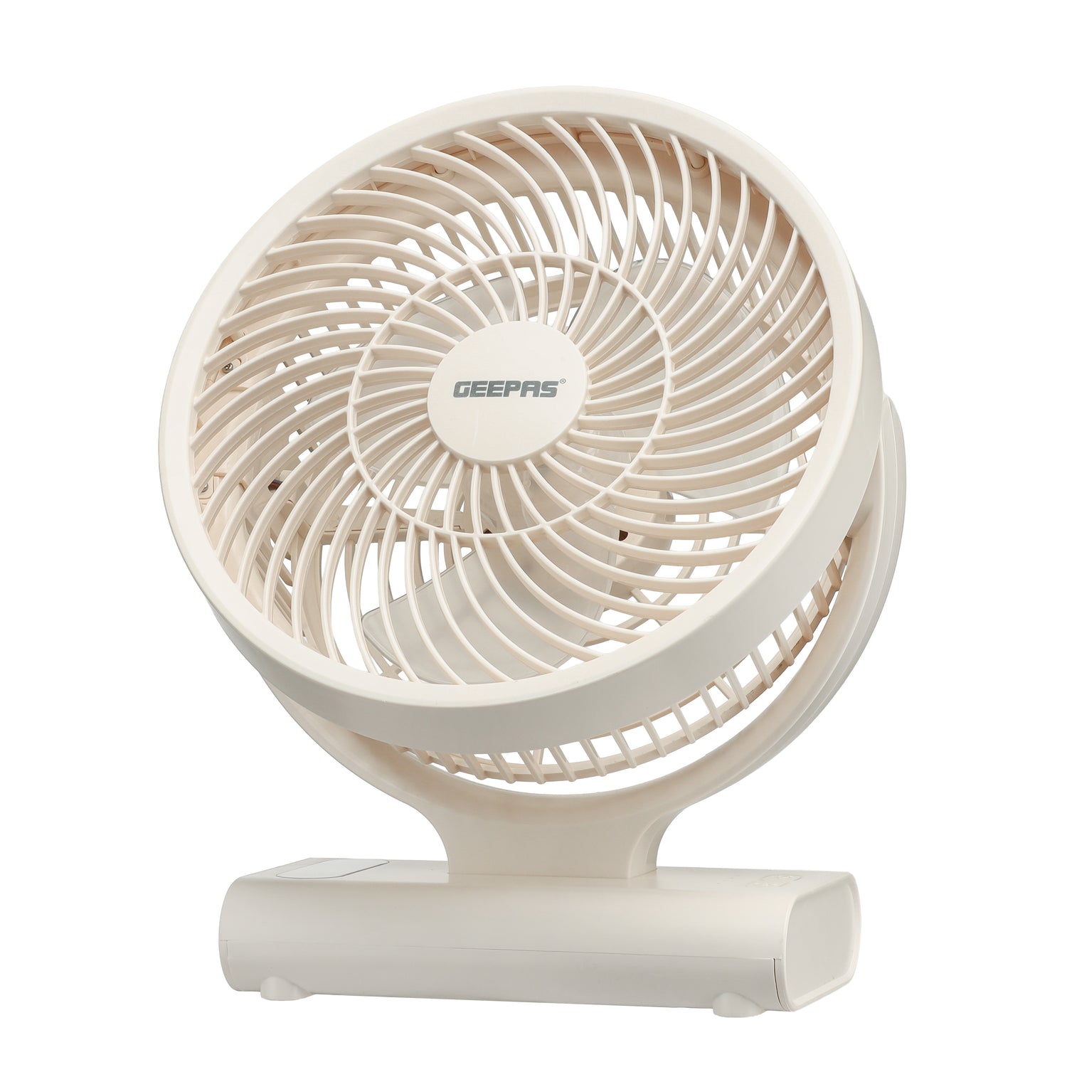 Geepas 8" Rechargeable Fan GF21123 | Up to 10H Working Time, LED Light, AC/DC Function, Smart Indicators & Overcharge Protection | Ideal for Home & Office, 2Year Warranty