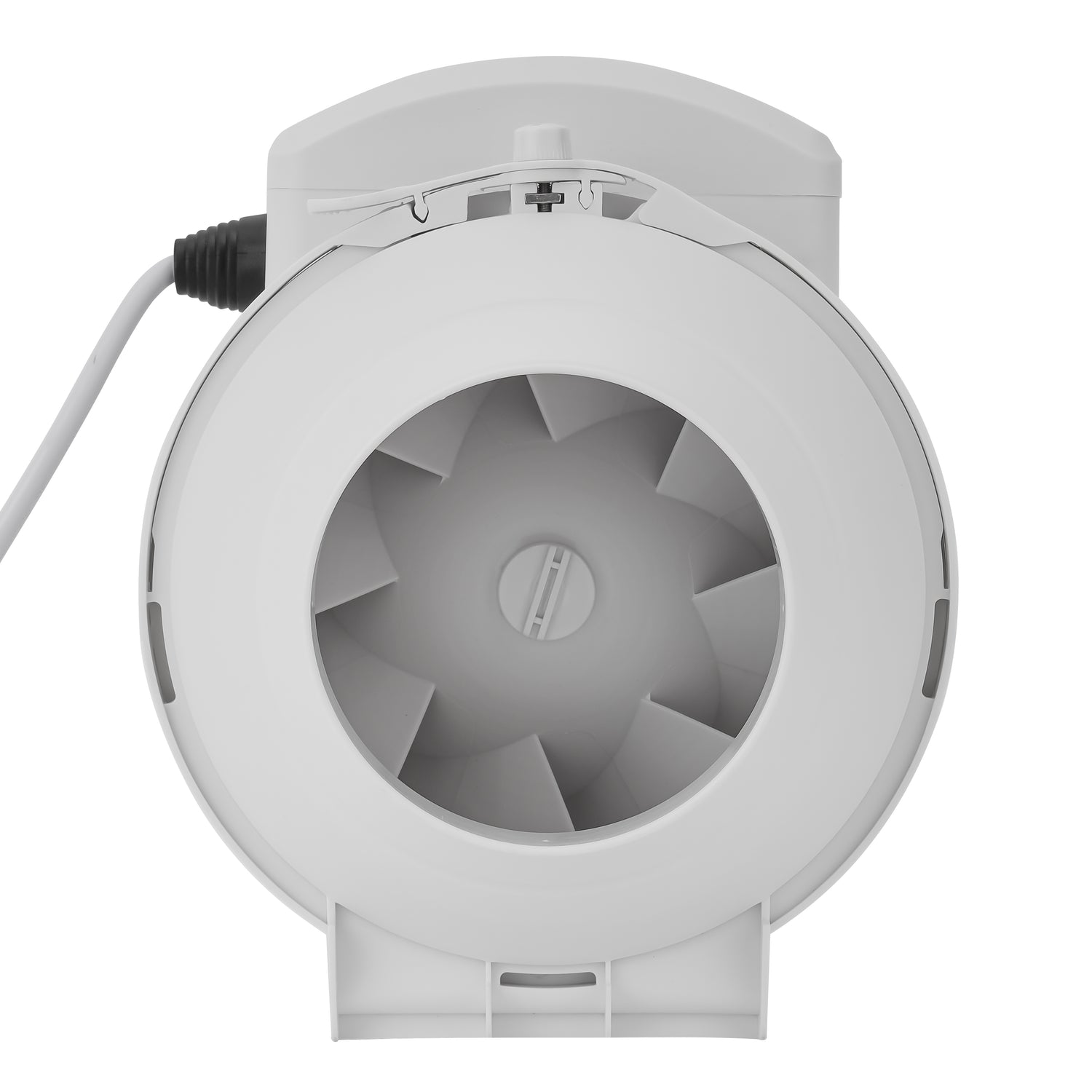 Geepas GF21191 4-Inch Inline Exhaust Fan | Low Noise Ventilation Fan with 2 Speed Settings| 23 W Powerful Motor| Durable Design | Rust-Free Body | 2 Years Warranty