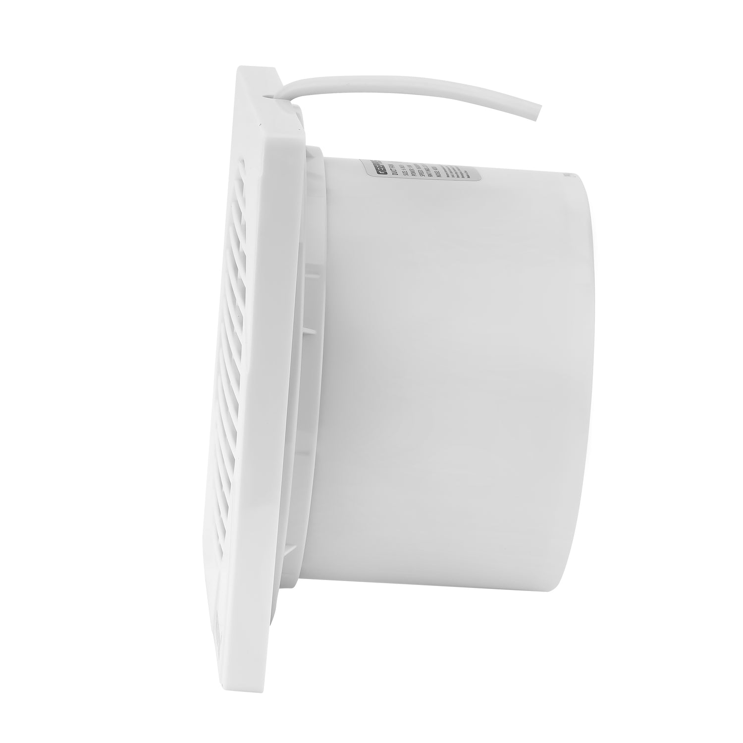 Geepas Duct Fan GF21195 – 6 Inch | Rust-Free Durable Ventilation Fan | Powerful Motor| Low Noise Operation | Ideal for Kitchen, Bathroom & Office | 2 Years Warranty