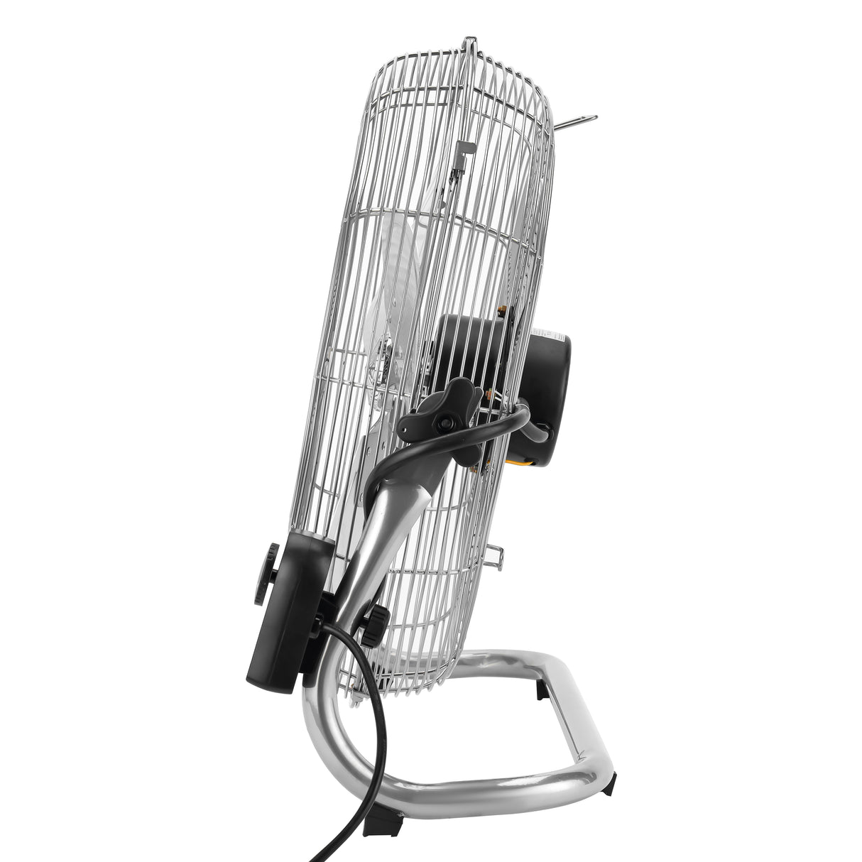 Geepas GF21196 18 Inch Industrial Metal Floor Fan | 150W Copper Motor| Durable Metal Blades | Adjustable Height | Robust Airflow | Energy Efficient | 2 Years Warranty