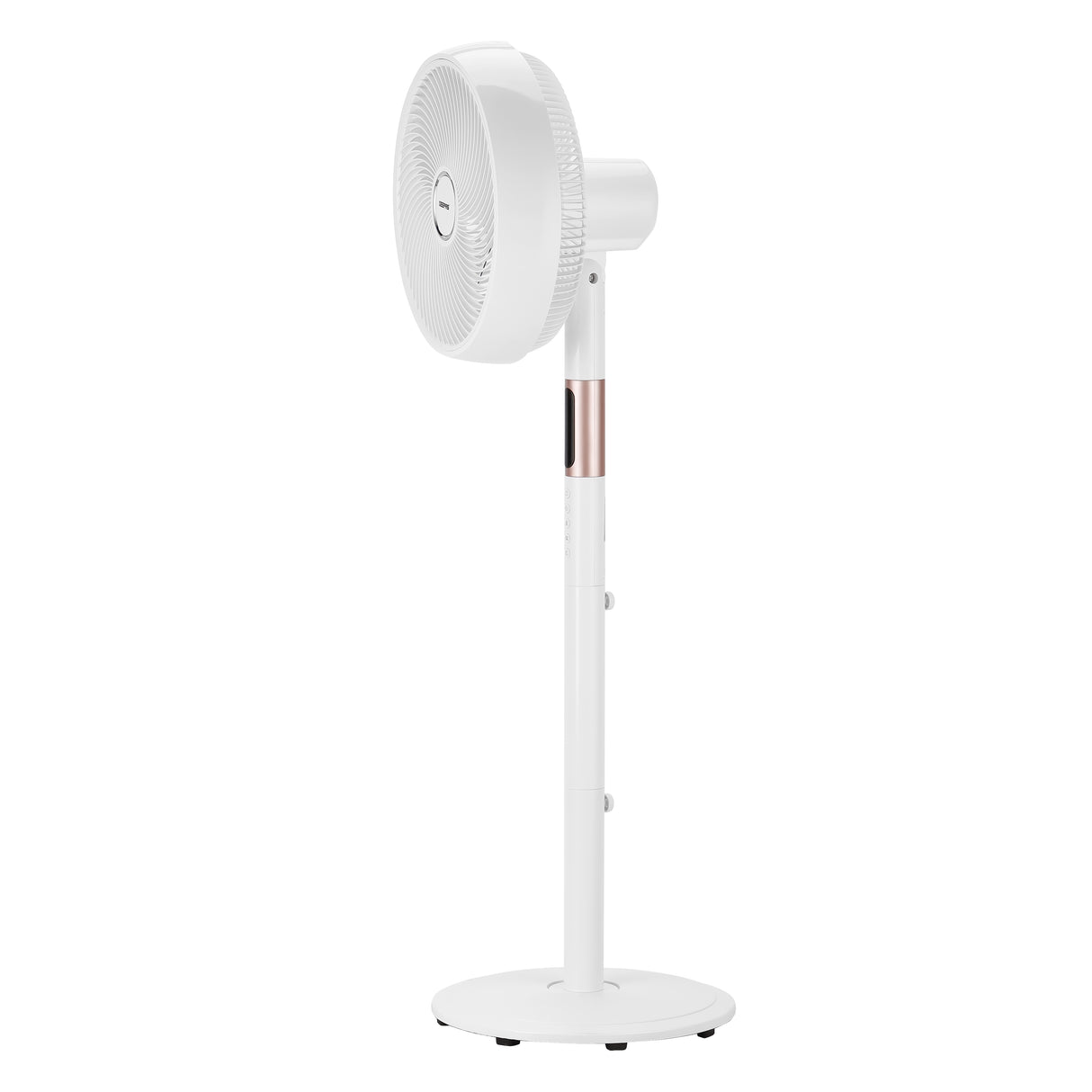 Geepas GF21205 14” Stand Fan with Remote Control | Scandi Series, 60W Motor| 3-Speed| 8H Timer| 5-Blade Air Circulation| Wide Oscillation| Korean Style| 2 Years Warranty
