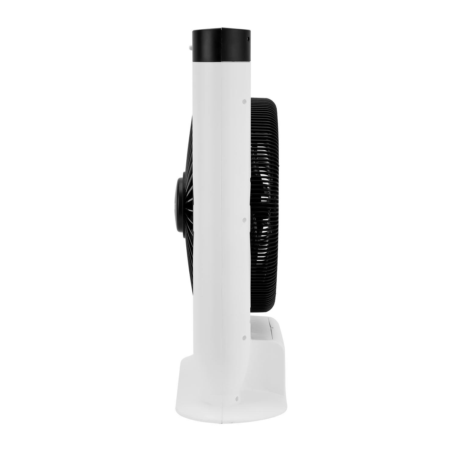 Geepas GF919 12” Rechargeable Box Fan | 10 Hours Battery Backup| AC/DC Function| LED Light| USB Output Port| Adjustable Speed| Portable Cooling Fan| 2 Years Warranty