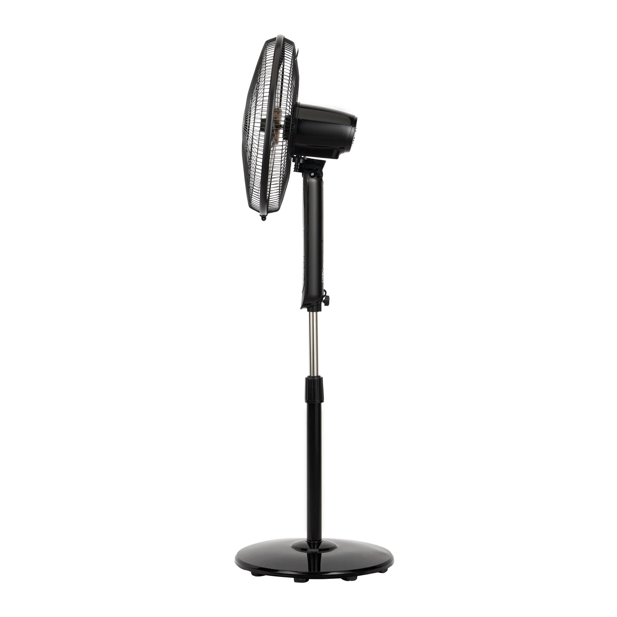 Geepas GF9489 16 Inch Stand Fan with Remote Control | 60W Powerful Motor | 3 Speed Settings| 7.5 Hour Timer | Adjustable Height | Oscillation Function | 2 Years Warranty