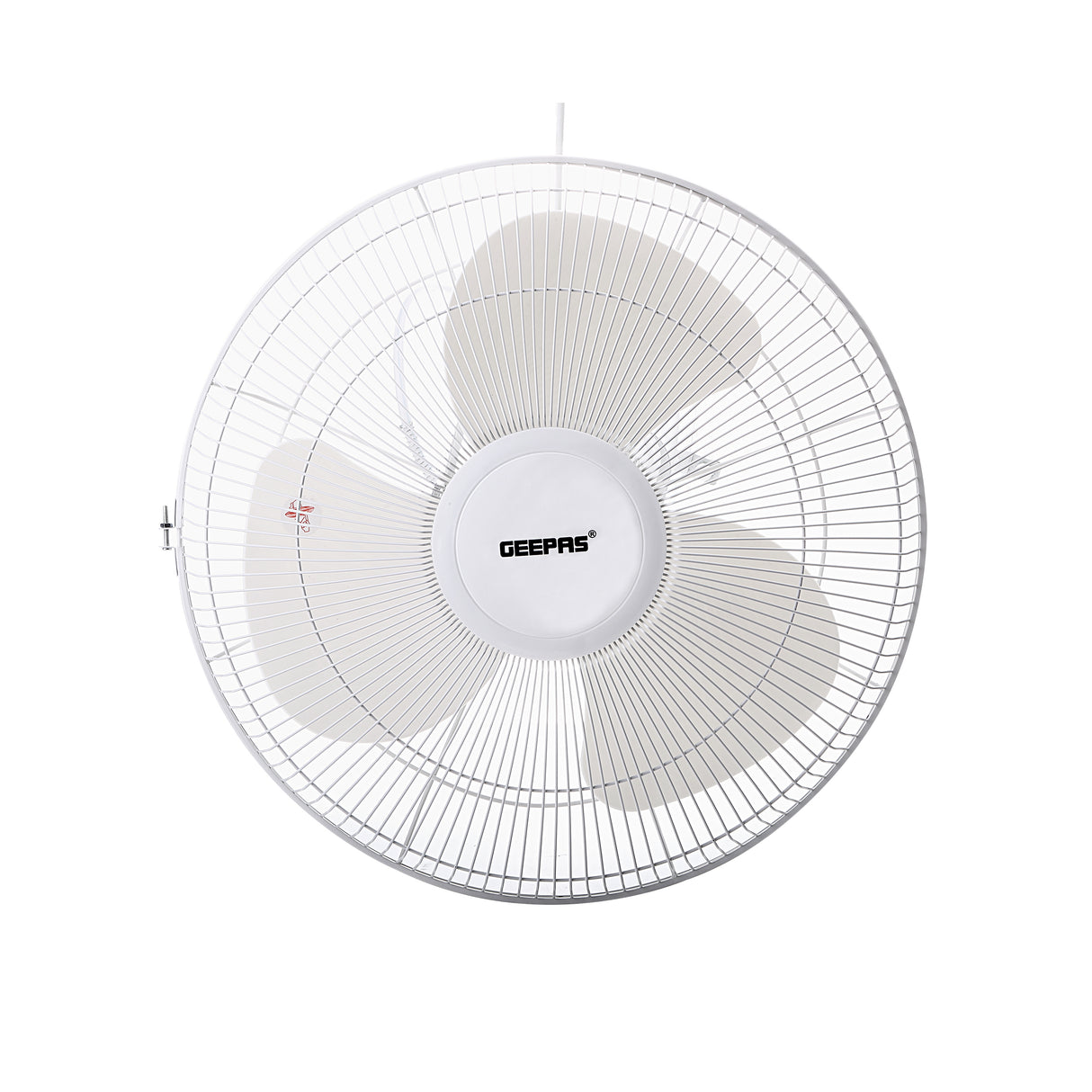 Geepas 16 Inch Orbit Fan GF9607 | Low Noise| 3 Durable ABS Blades| Metal Safety Net| Auto Rotation| Speed Controller| Adjustable Angle| AC 220-240V 60W| 2 Years Warranty