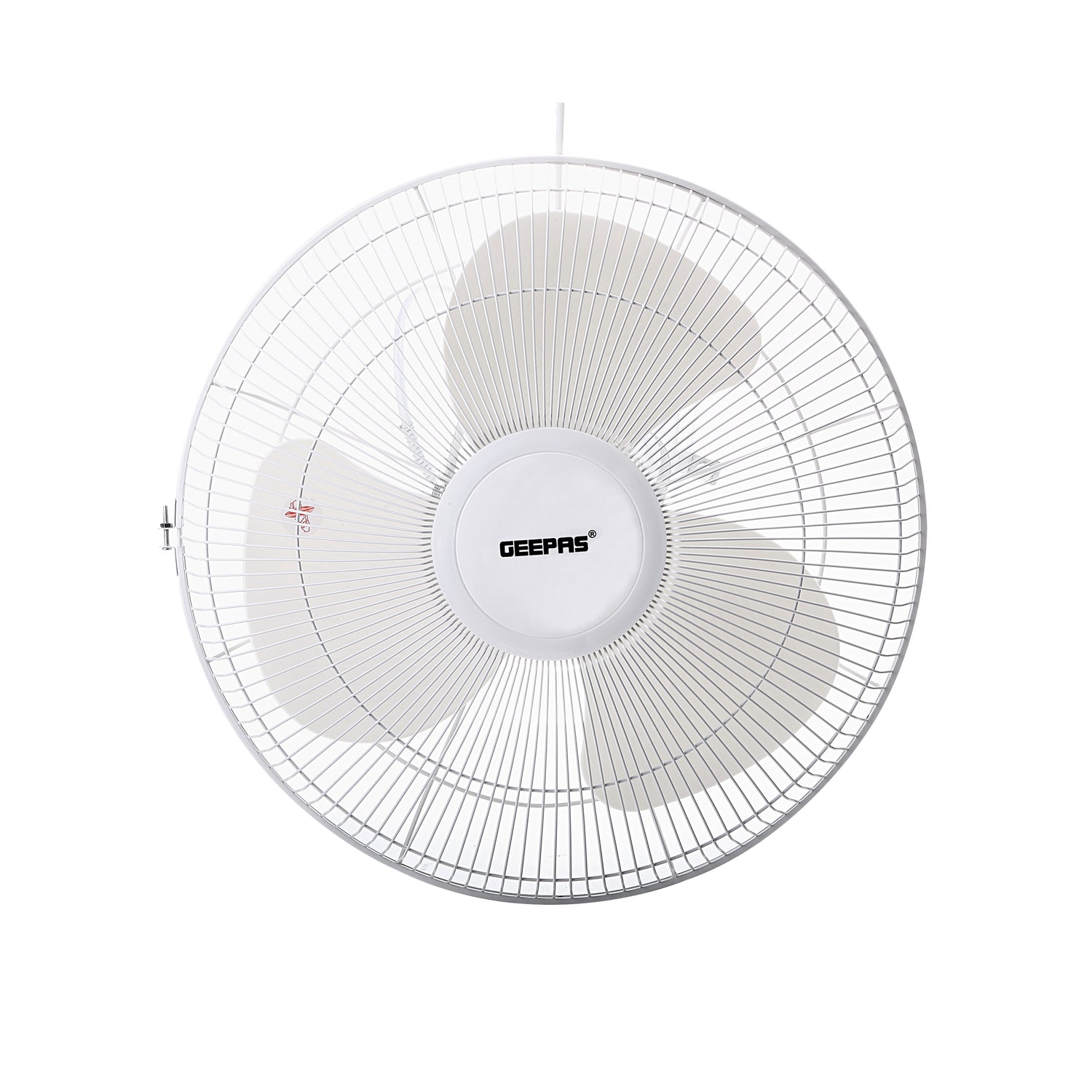 Geepas 16 Inch Orbit Fan GF9607 | Low Noise| 3 Durable ABS Blades| Metal Safety Net| Auto Rotation| Speed Controller| Adjustable Angle| AC 220-240V 60W| 2 Years Warranty