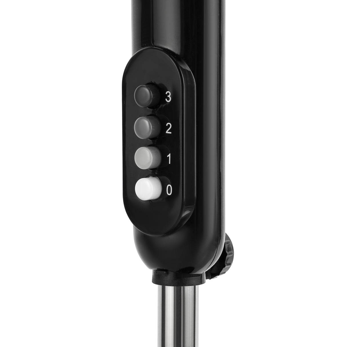 Geepas GF9615 16-Inch Stand Fan | 50W powerful motor | 5 blades | 3-speed control | oscillation| adjustable height |2-year warranty| Ideal for Home, Office, Etc