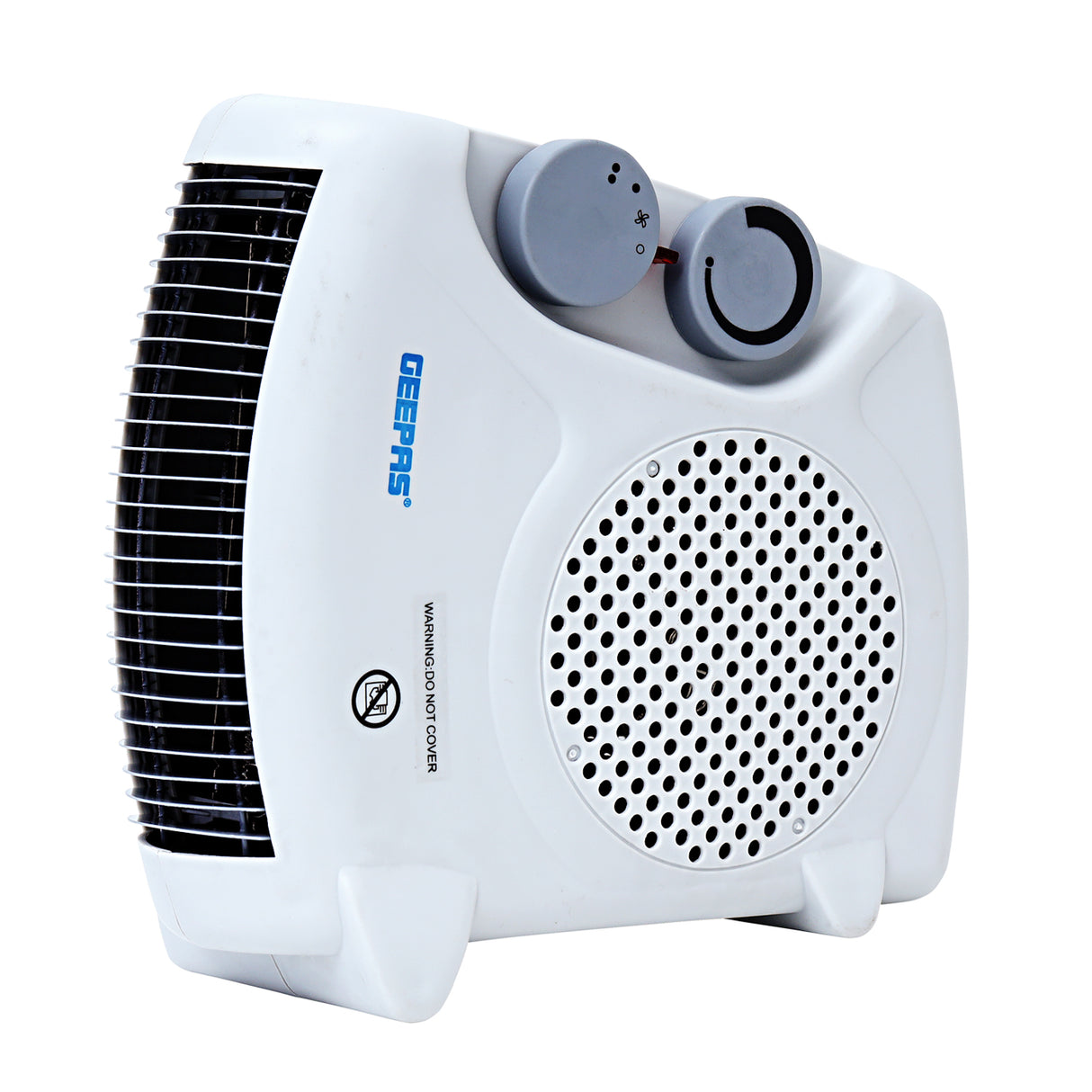 Geepas GFH9520 2000W Fan Heater | Adjustable Thermostat| Cool/Warm/Hot Wind Selection| Instant Heating| Overheat Protection| Power Indicator Light|  2 Years Warranty