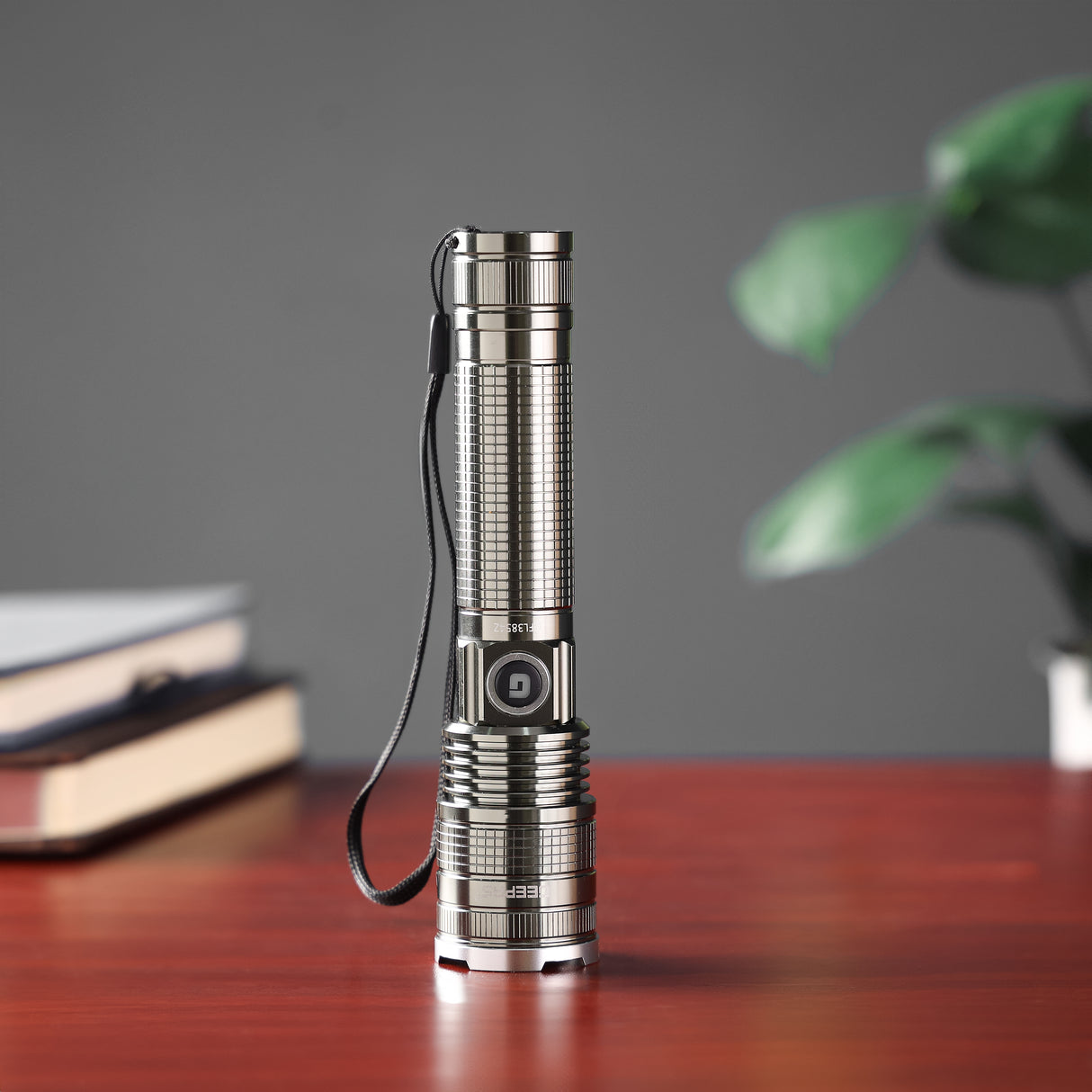 Geepas GFL3854 Rechargeable LED Flashlight |Super Bright Micro LED Torch with 4.5H Working | Portable, Durable & Powerful Torch for Camping, Hiking, Trekking |6M Warranty