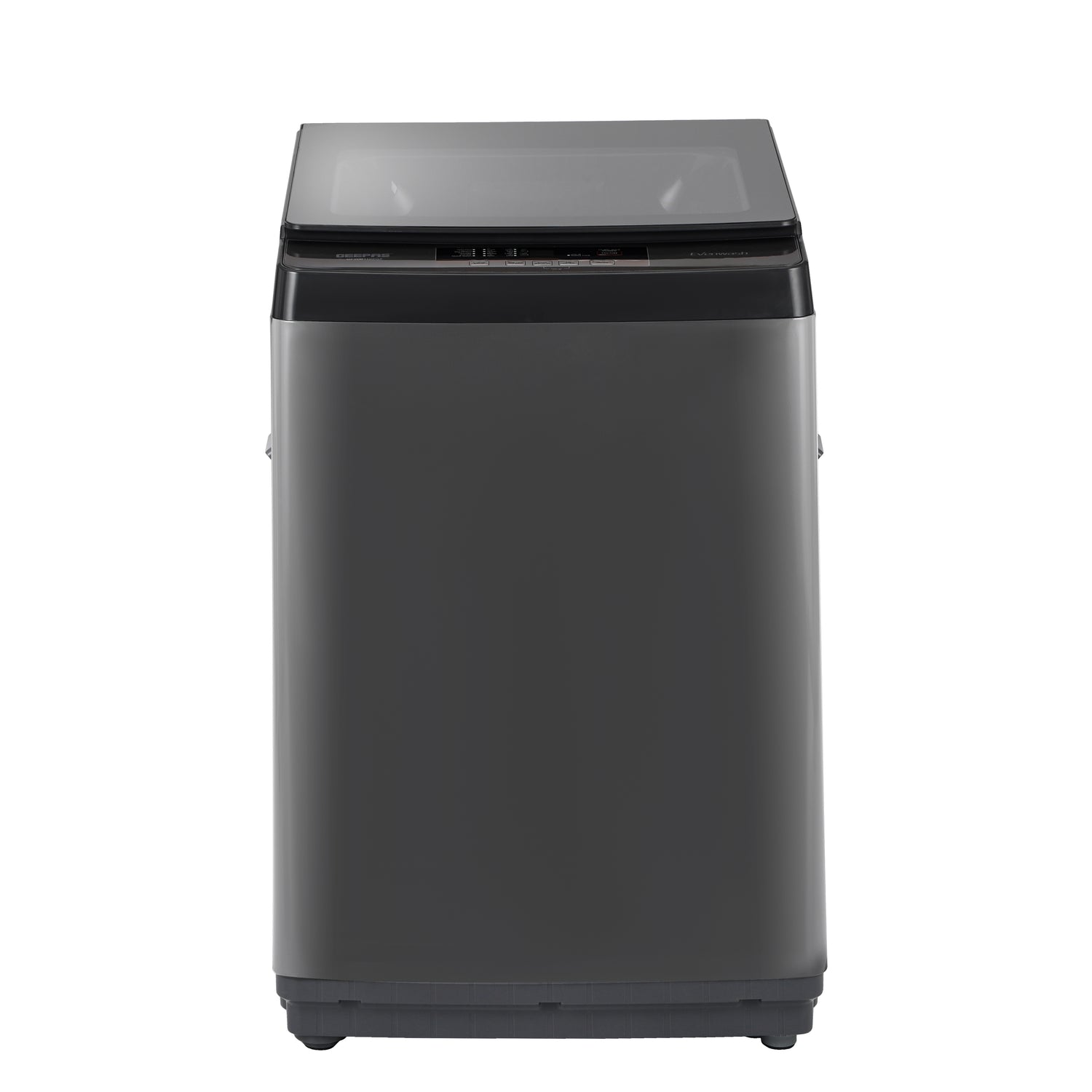 Geepas GFWM7800LCQ Fully Automatic Top Load Washing Machine | 7kg Capacity | 420W Wash Motor | LED Display | Diamond Drum | Premium Metallic Grey | 1-Year Warranty