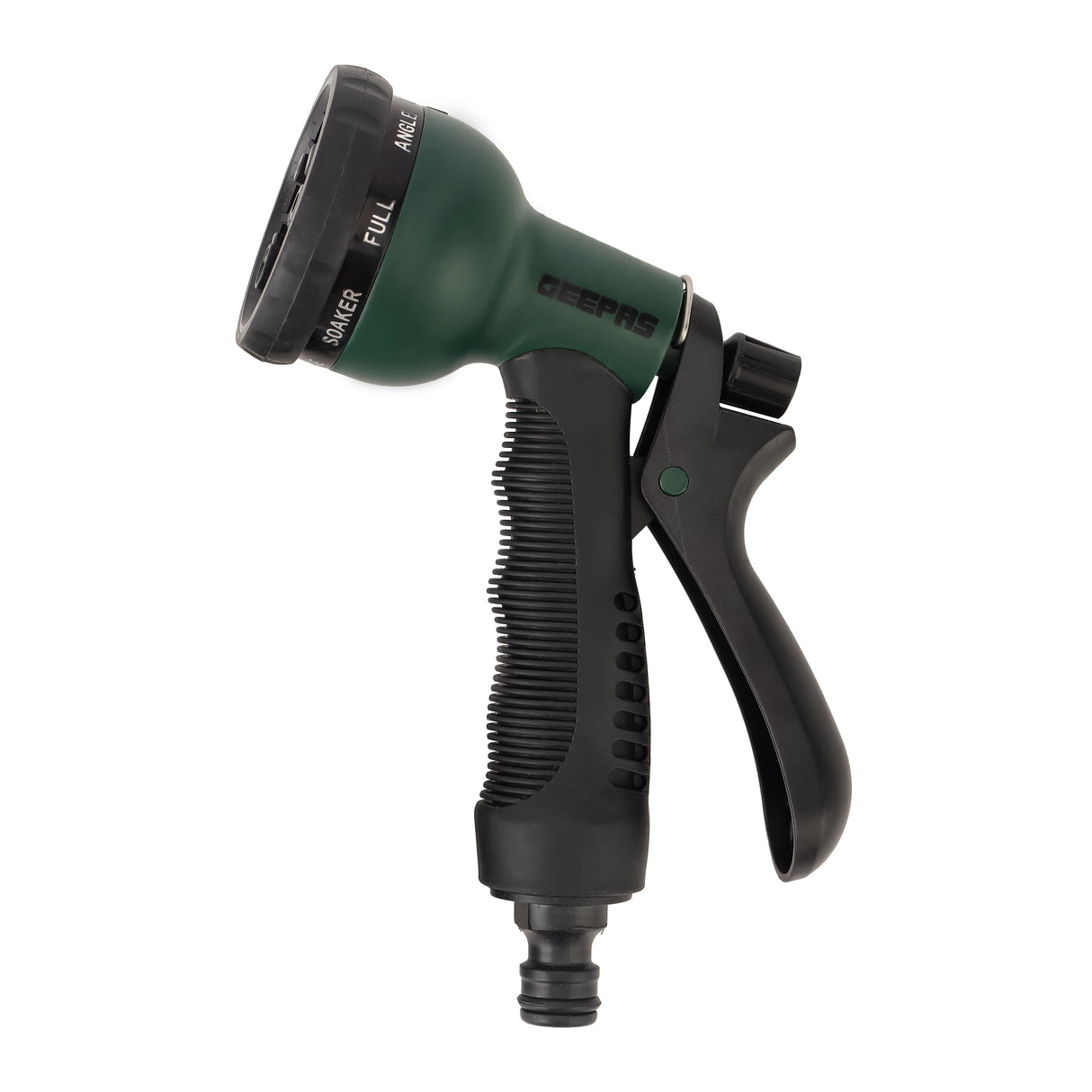 Geepas 8 Pattern Spray Set- GGP61172| Spray Nozzle with 8 Different and Adjustable Spray Pattern, Premium-Quality Construction| Light-Weight| Black, 2 Years Warranty