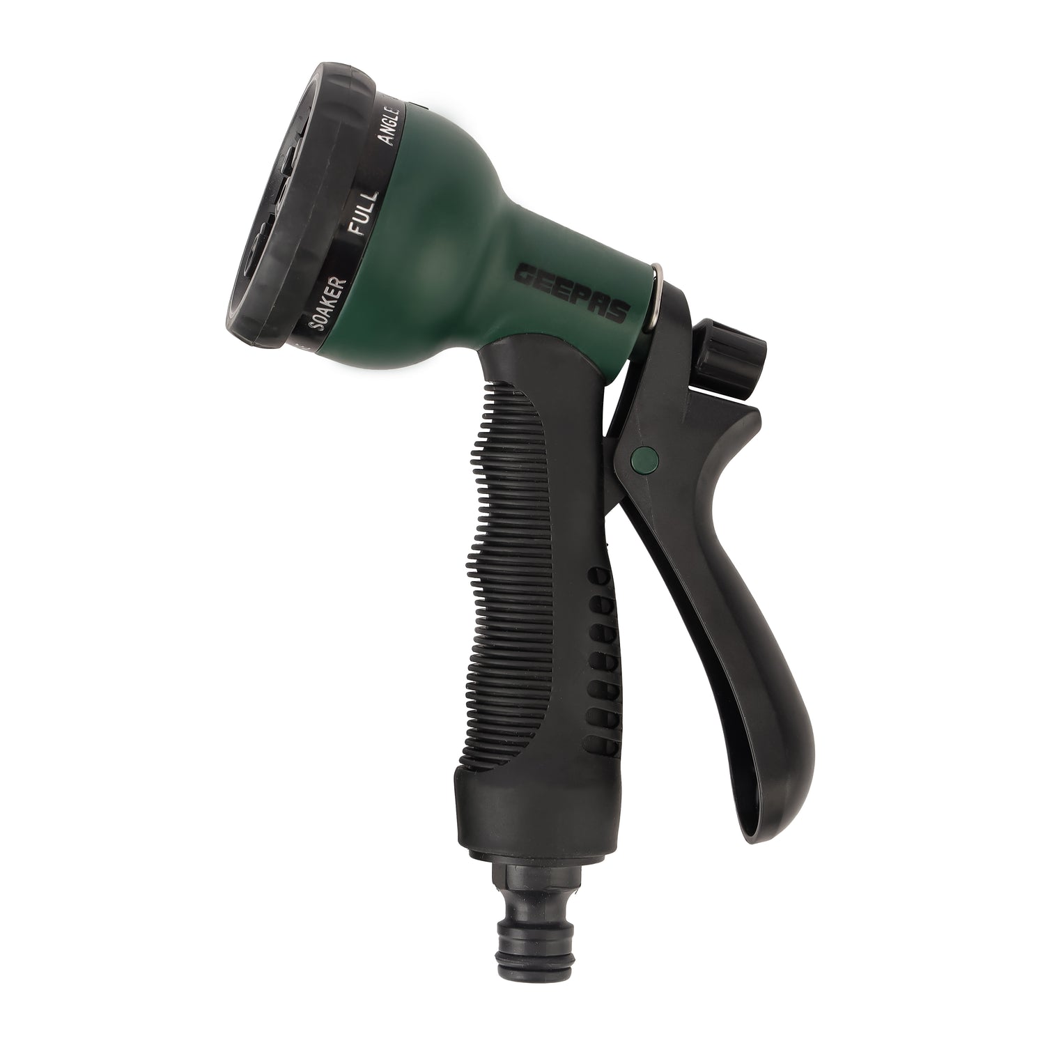 Geepas 8 Pattern Spray Set- GGP61172| Spray Nozzle with 8 Different and Adjustable Spray Pattern, Premium-Quality Construction| Light-Weight| Black, 2 Years Warranty