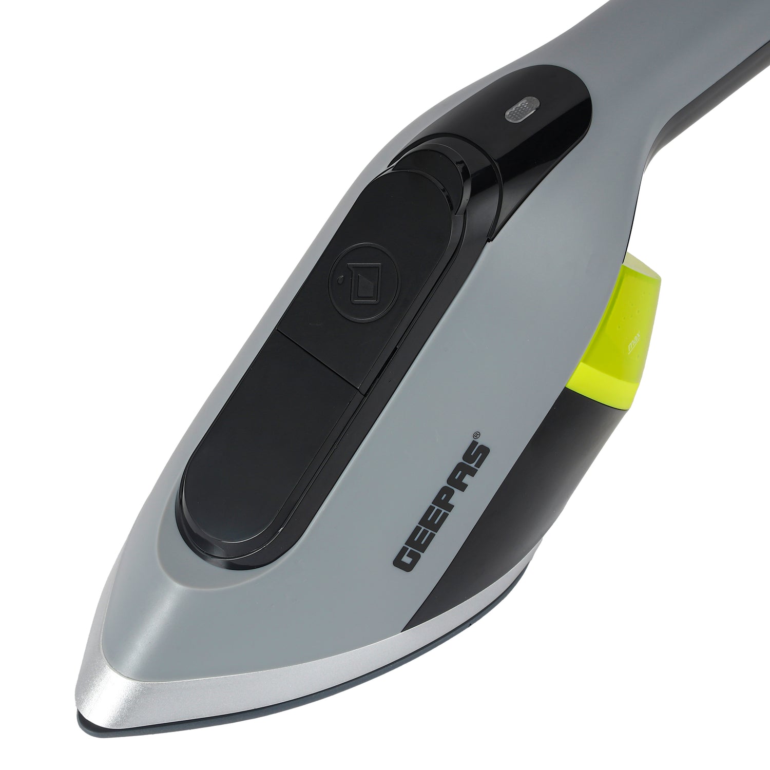 Geepas GGS25019 Handheld Garment Steamer | 1650–1950W | 170ml Water Tank | Ceramic Soleplate | 30g/min Steam | Travel-Friendly & Vertical Ironing | 2 Years Warranty