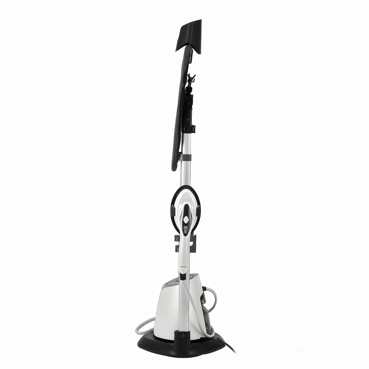 Geepas Digital Multifunction Garment Steamer | 2500W Power  with 7 Level Temperature Control | Fast Heat-Up | Continuous Steam & Wrinkle Removal | 2 Years Warranty