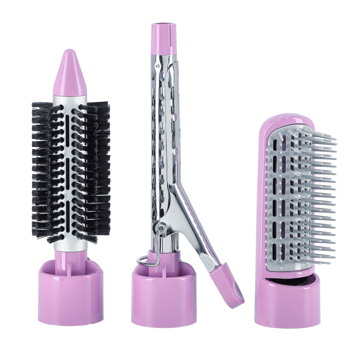 Geepas GH714 4-in-1 Hair Styler - 2 Speed Settings, Overheat Protection, 360 Swivel Cord & Cool Function - Multi-Functional Salon Hair Styler | 2 Years Warranty