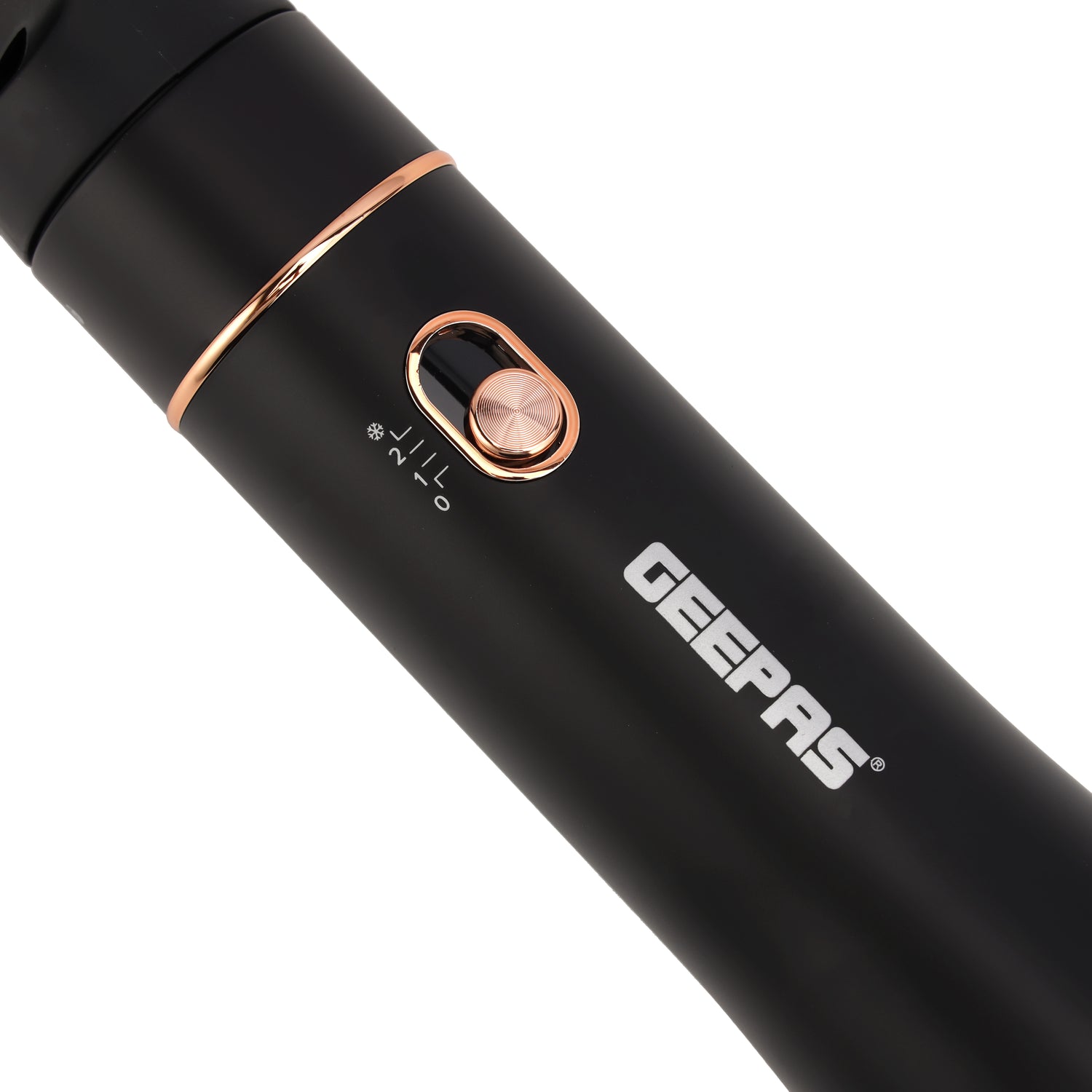 Geepas Hair Styler| GH86064|Hair Styler for Men and Women| Cool Shot Function|Two Heat Settings| Built-In Comb|Perfect for Salon and  Home Styling|Black, 2 Years Warranty