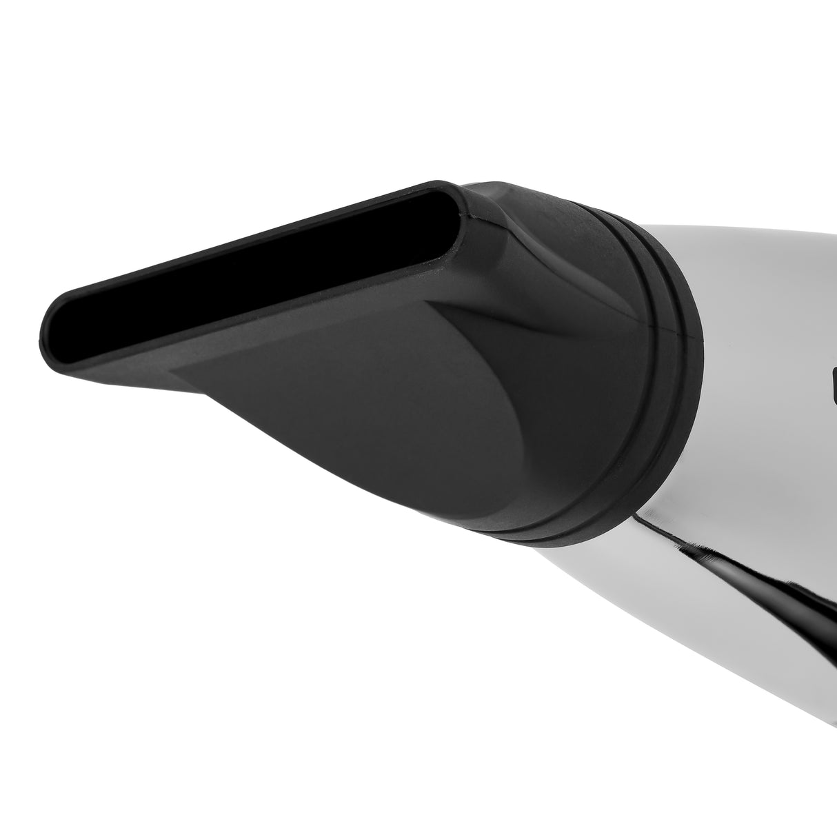 Geepas Hair Dryer GHD86072 | 2000W | 2 Speed & Heat Settings | Cool Shot | Nozzle for Quick Drying | Overheat Protection | Mirror Body | 2-Year Warranty, Silver