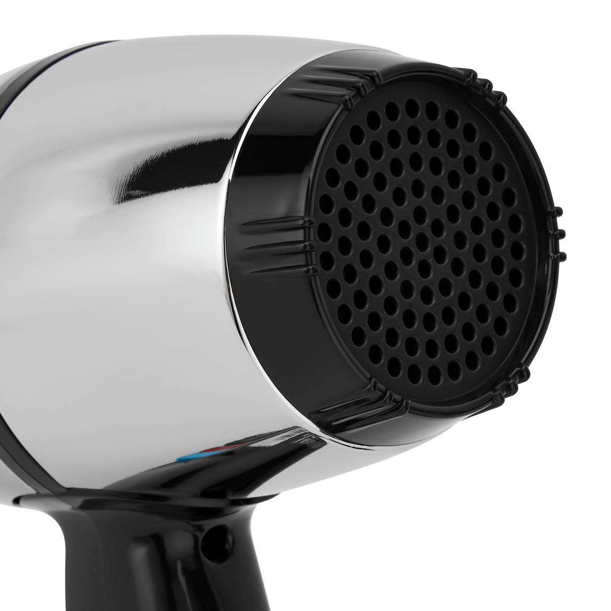 Geepas Hair Dryer GHD86072 | 2000W | 2 Speed & Heat Settings | Cool Shot | Nozzle for Quick Drying | Overheat Protection | Mirror Body | 2-Year Warranty, Silver