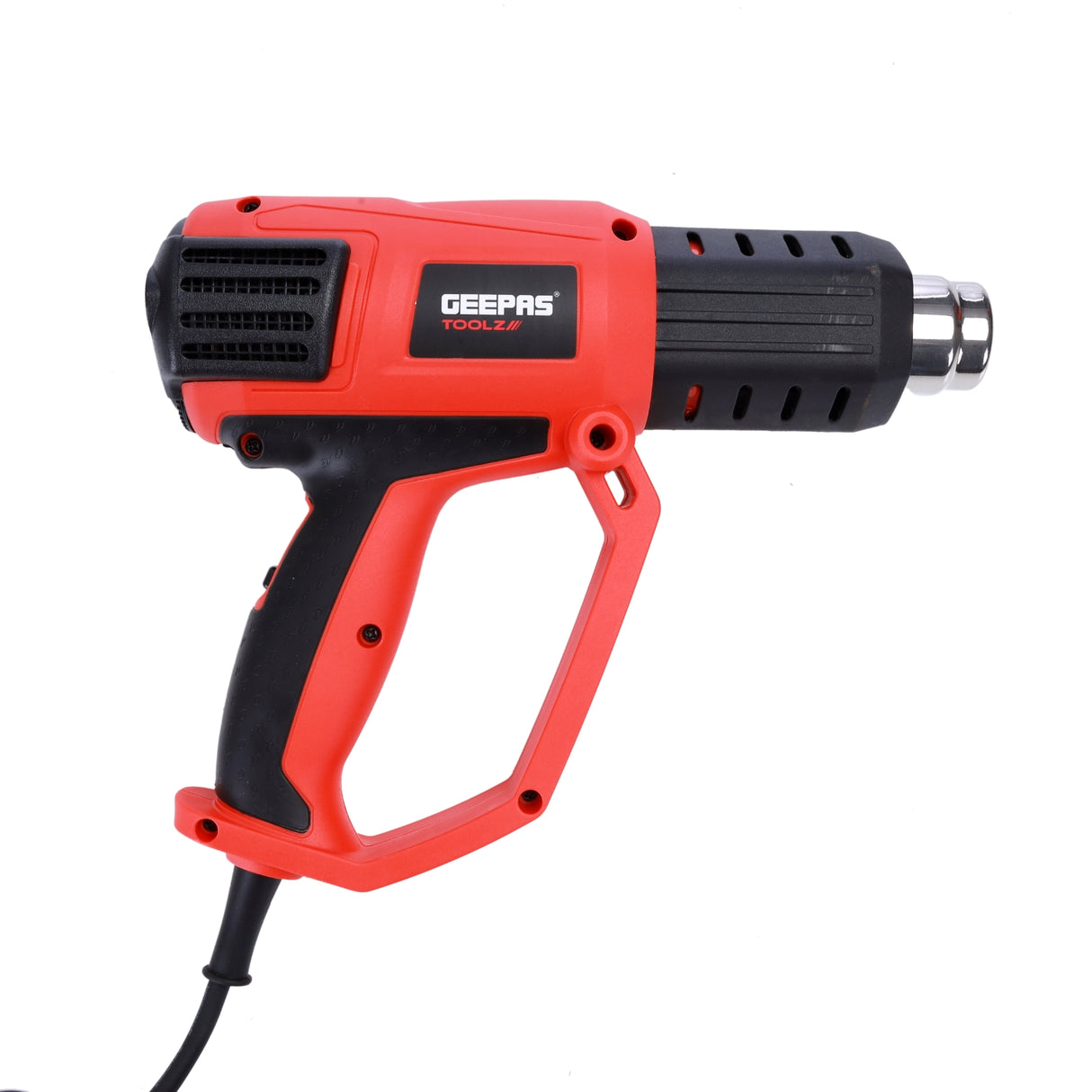 Geepas Hot Air Gun - Variable Temperature Control with 3-Temp Settings with Overload Protection for Crafts, Shrinking PVC, Stripping Paint & More