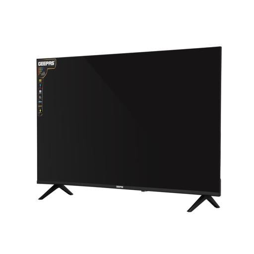 Geepas 43" Full HD LED TV GLED4323TSFHD|Android OS| Frameless Design| Immersive Sound| Smart Features| Screen Sharing| Voice Control| HDMI & USB Ports| Pre-Installed Apps