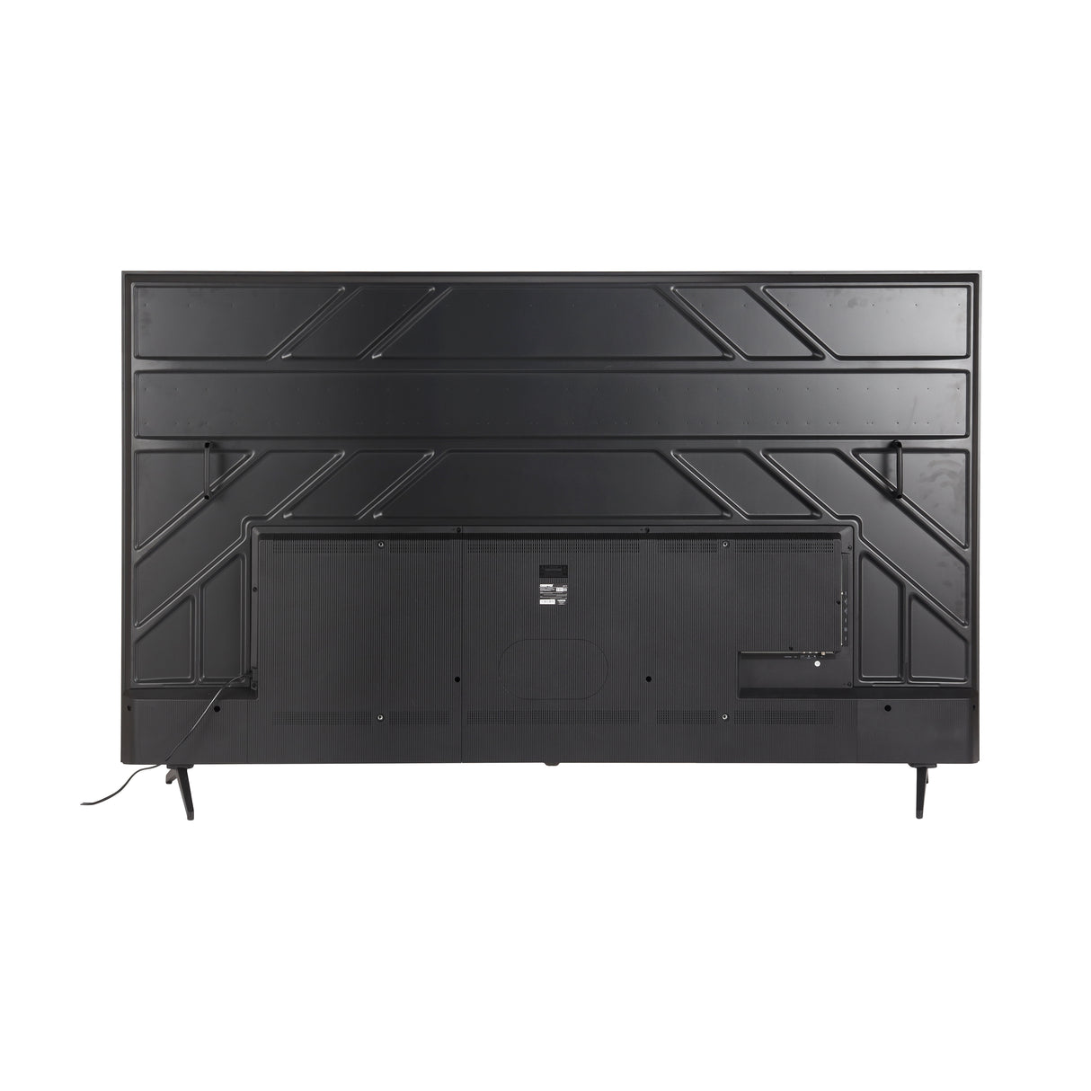 Geepas 90" Ultra HD QLED TV- GLED9017CQLED/ with Remote Control, HDMI and USB Ports/ HQ Sound, AV Mode/ Android 14.0, Frameless Design/ Pre-installed Apps like Netflix, YouTube