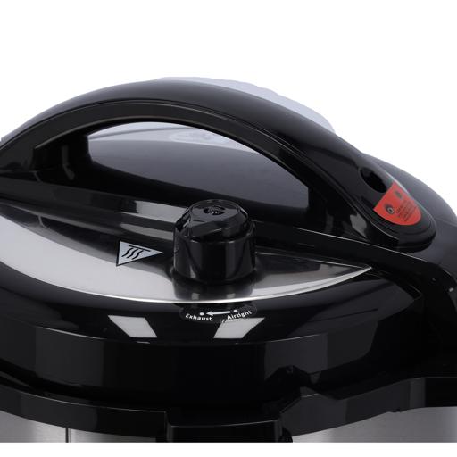 Geepas Digital Multicooker GMC35029 | 8L Capacity| 1200W Power| 14 Intelligent Cooking Programs| LED Display| Automatic Keep Warm| Safety Devices &  Non-Stick Inner Pot