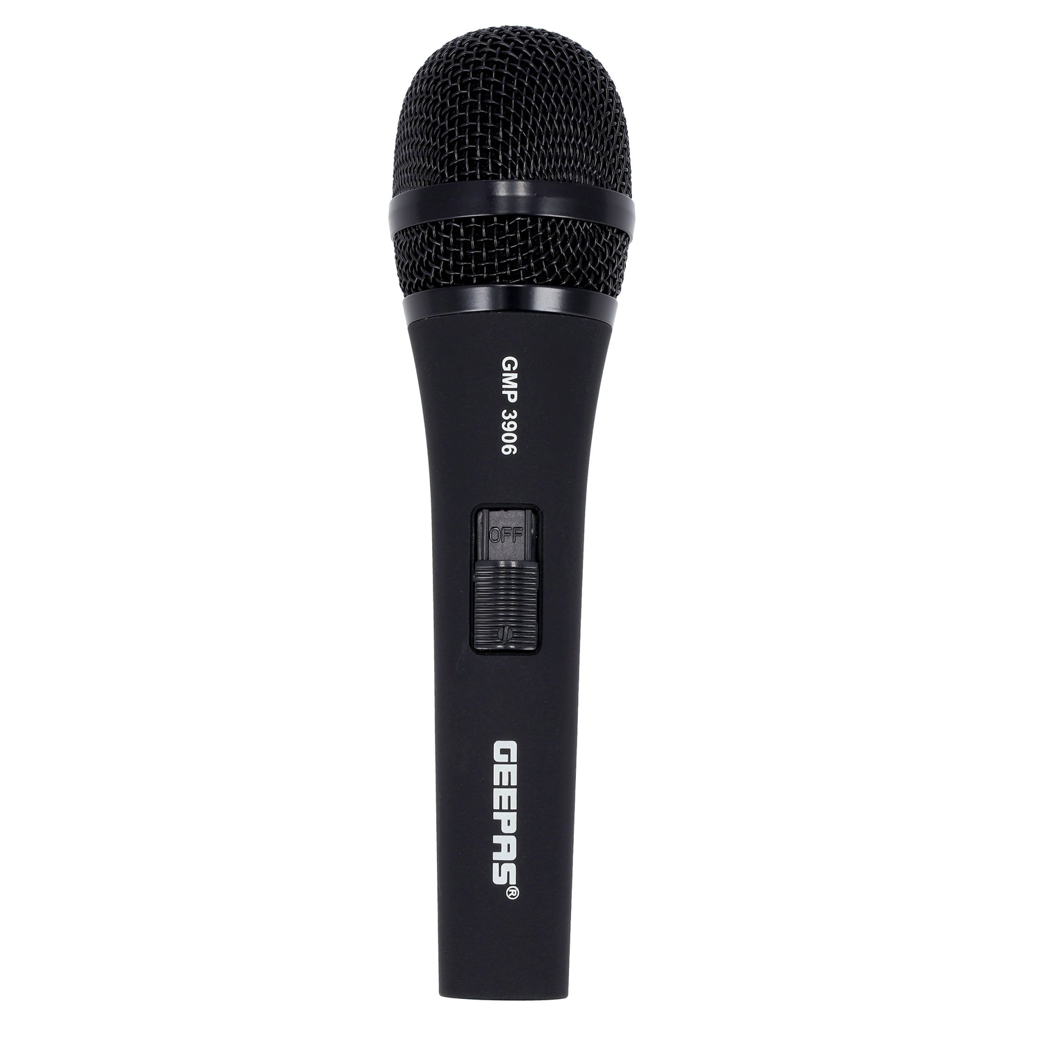 Geepas GMP3906 Dynamic Microphone - 5.6*6m Cable - Sharp Sensitivity Dynamic microphone