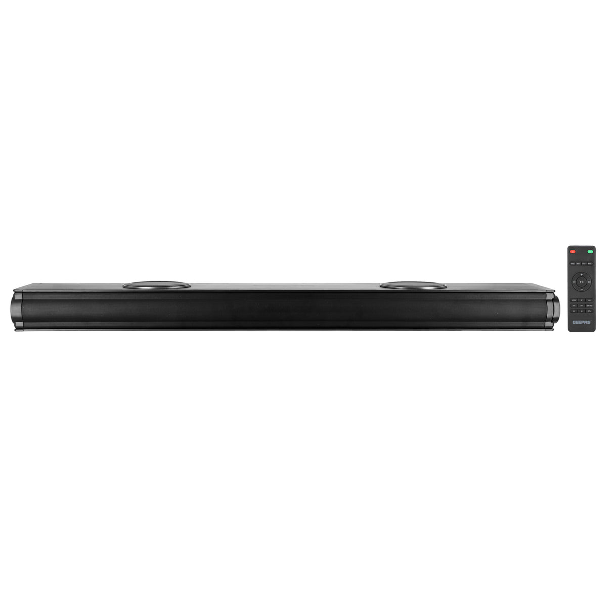 Geepas Portable Sound Bar System, & 3D DSP, GMS11152 | USB/ AUX/ Bluetooth/ HDMI | 2.2CH Portable Sound Bar System, Connect to TV, Mobile, Laptop & More
