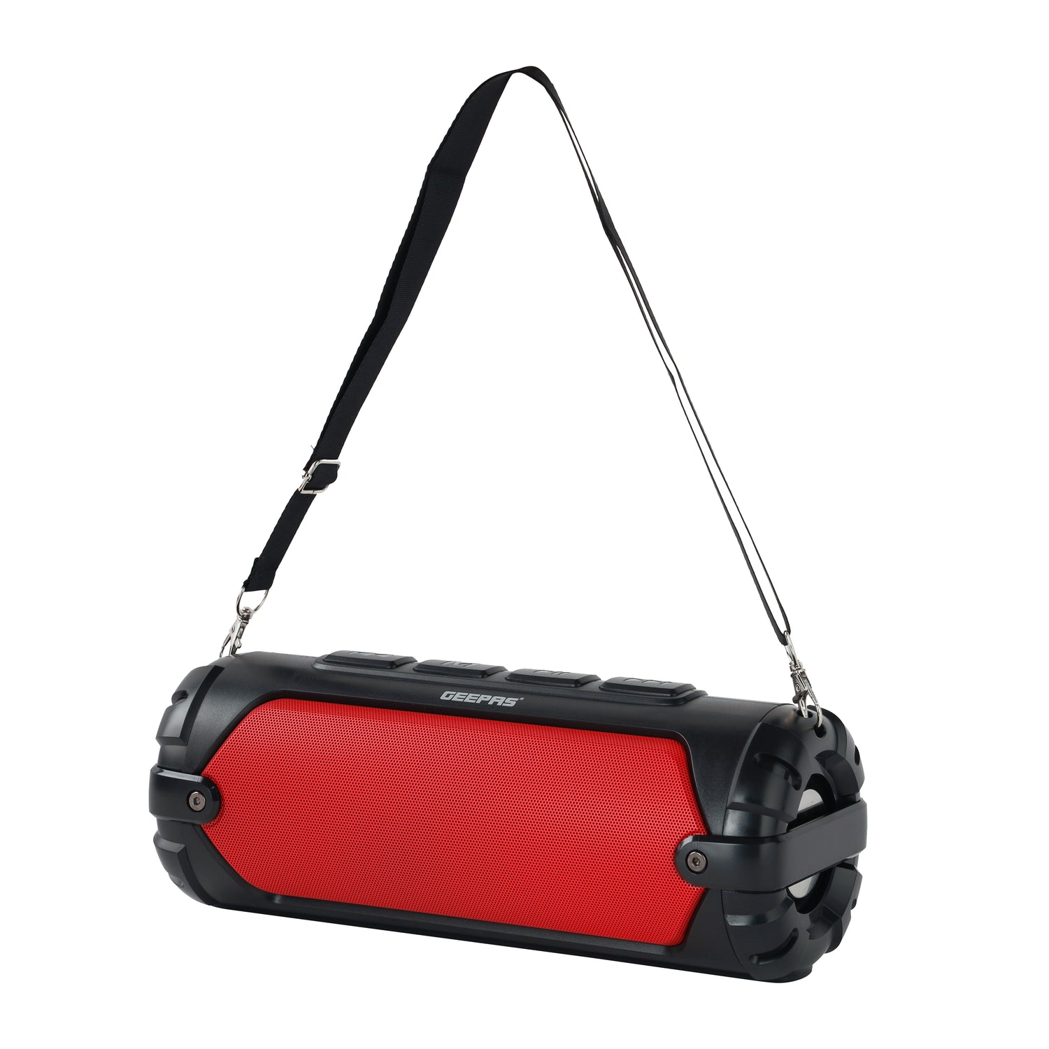 Geepas Rechargeable Bluetooth Speaker, 10m Range, GMS11180N | Portable Wireless Speakers | BT/ TF Card/ AUX/ USB Playback/ TWS Function | For Home, Party, Outdoor